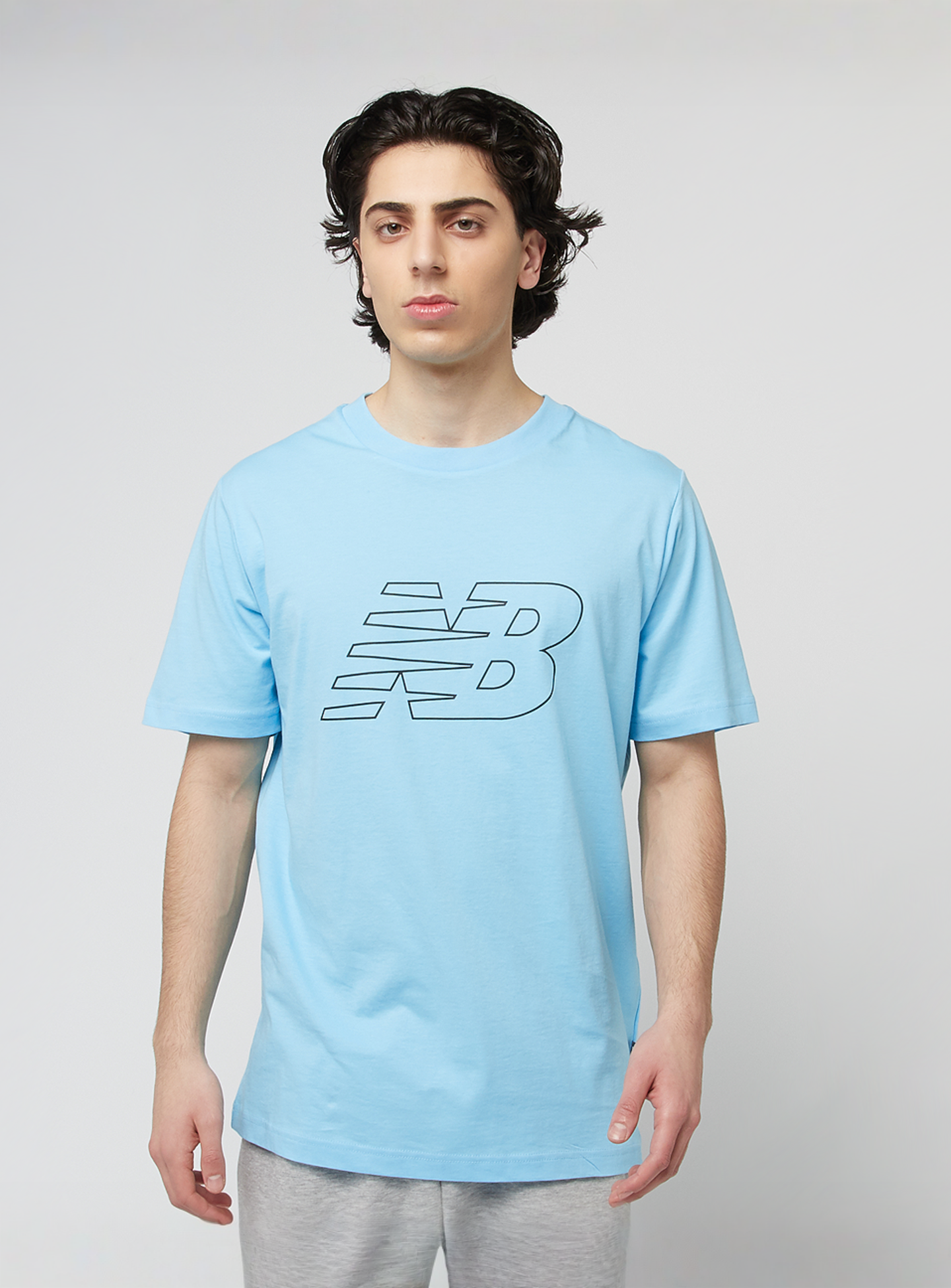 New Balance, Flying T-Shirt, blue, Image 1 of 4