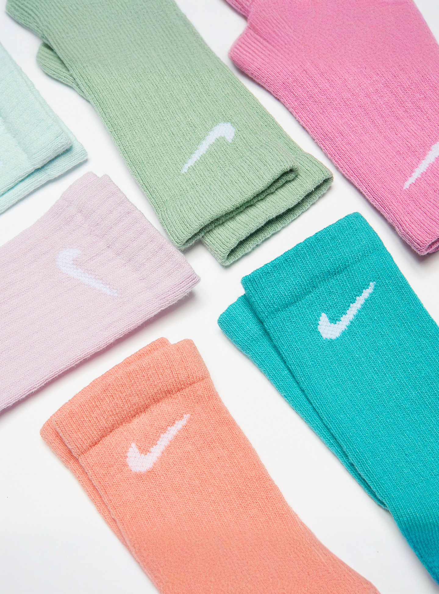 Nike, 6 PACK - Performance Basic Crew, multi-colour, Image 2 of 2