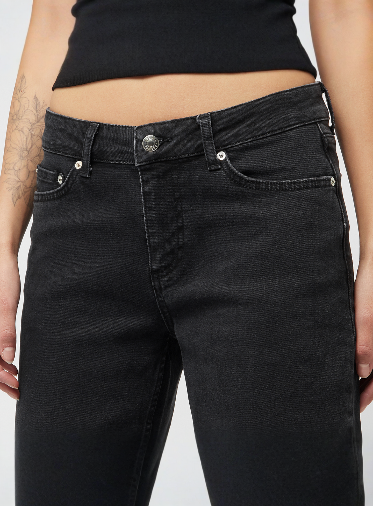 Decibel, Low Rise Jeans, black, Image 3 of 5