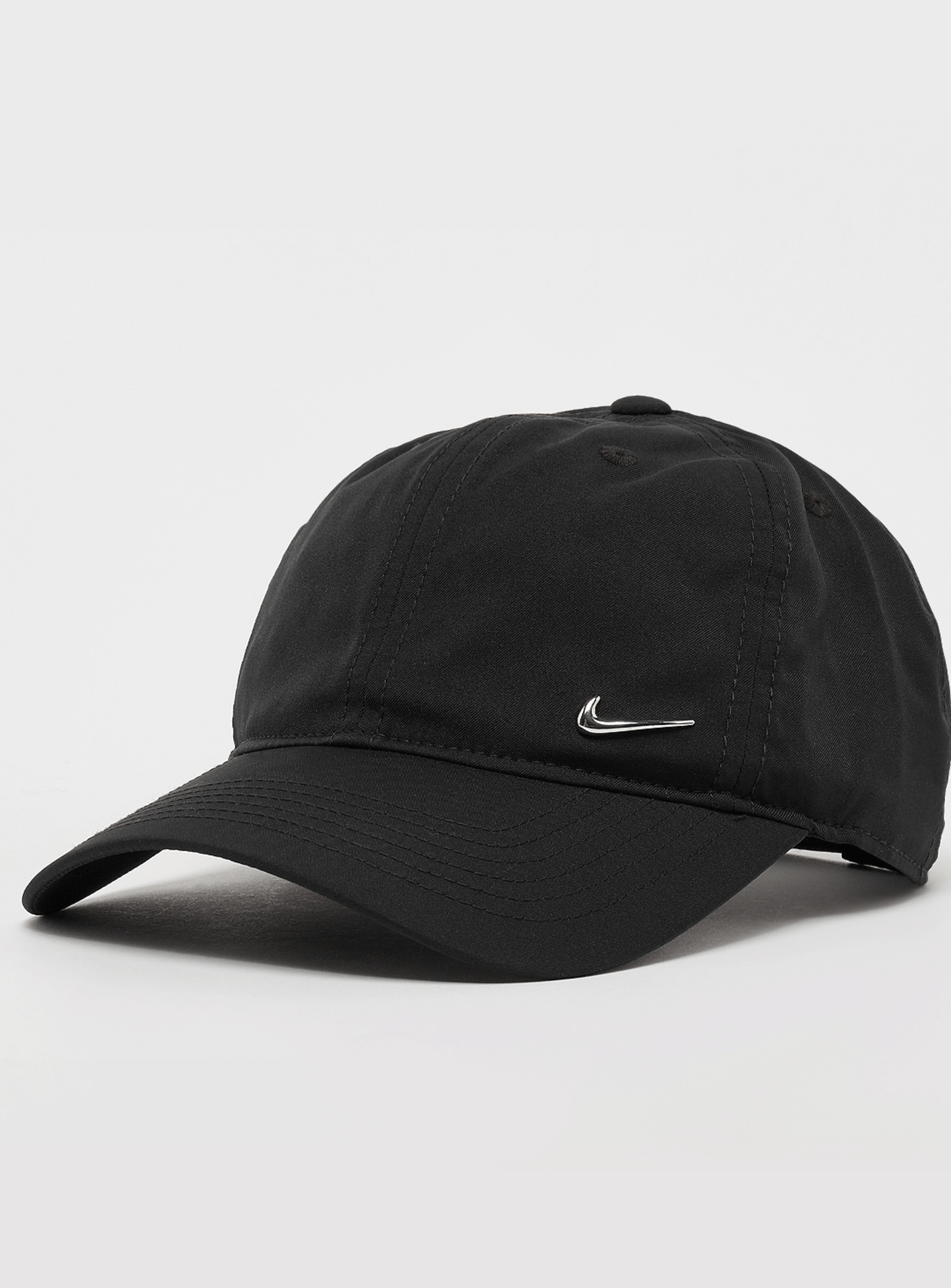 Nike, Dri-Fit Metal Swoosh Club Cap, black, Image 1 of 4