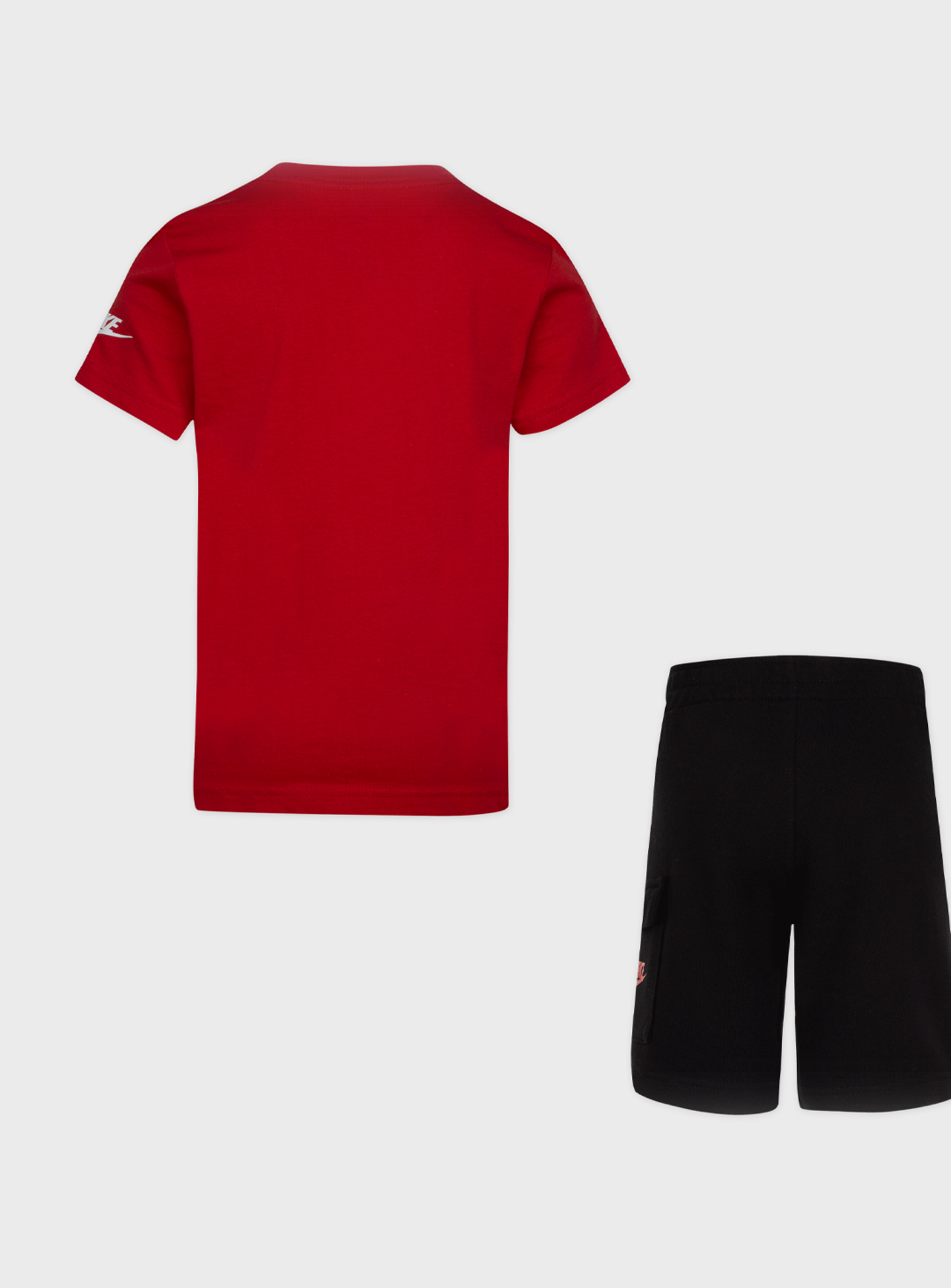 Nike, Sportswear High Brand Read Cargo Shorts Set (2 Piece), red, Image 2 of 4