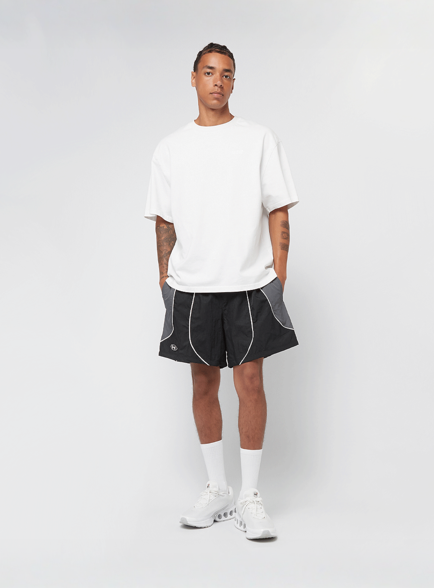 Under Armour, Icon Volley CB Shorts, black, Image 5 of 5