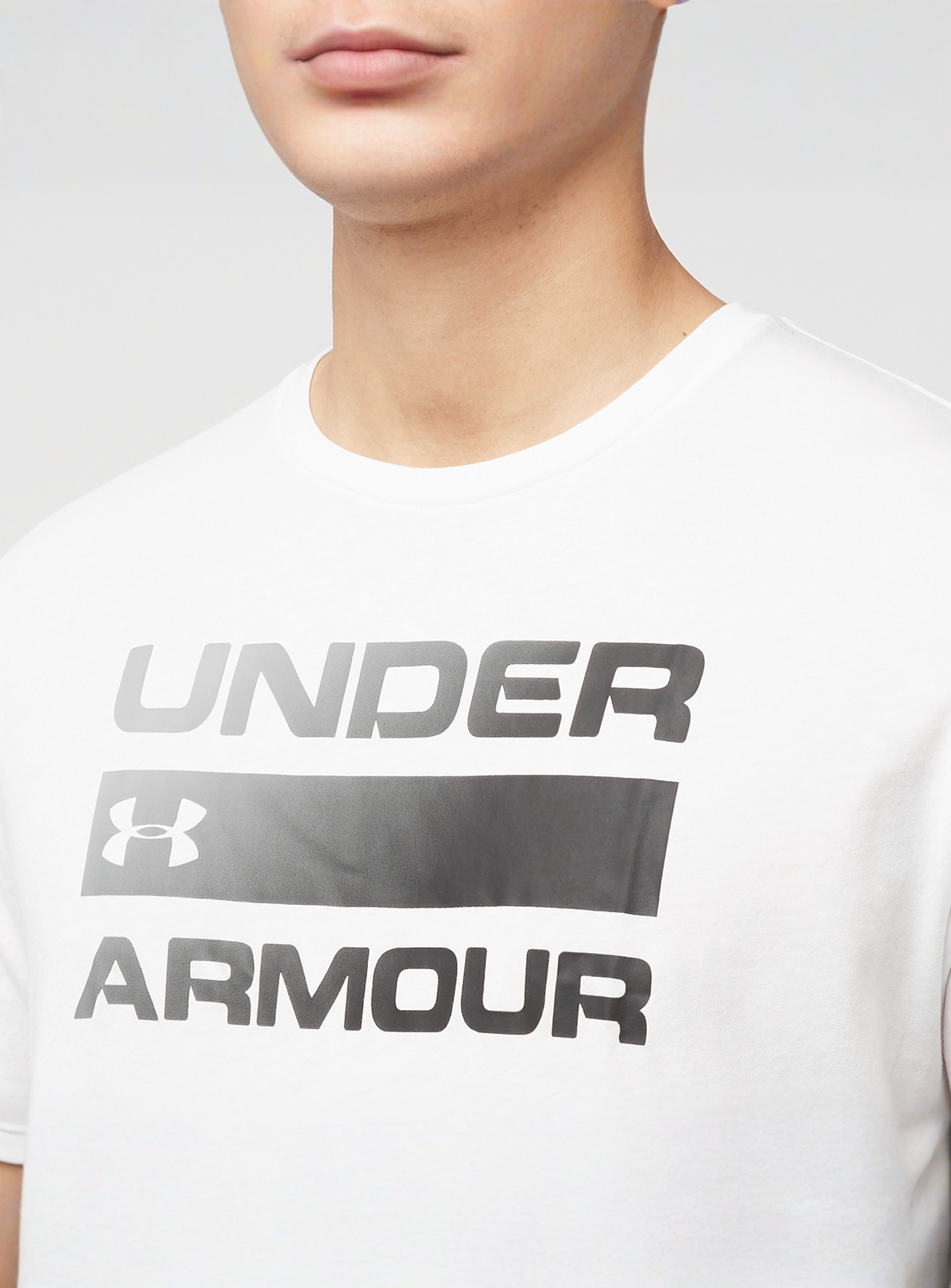 Under Armour, Team Issue Wordmark Shortsleeve, white, Image 3 of 4