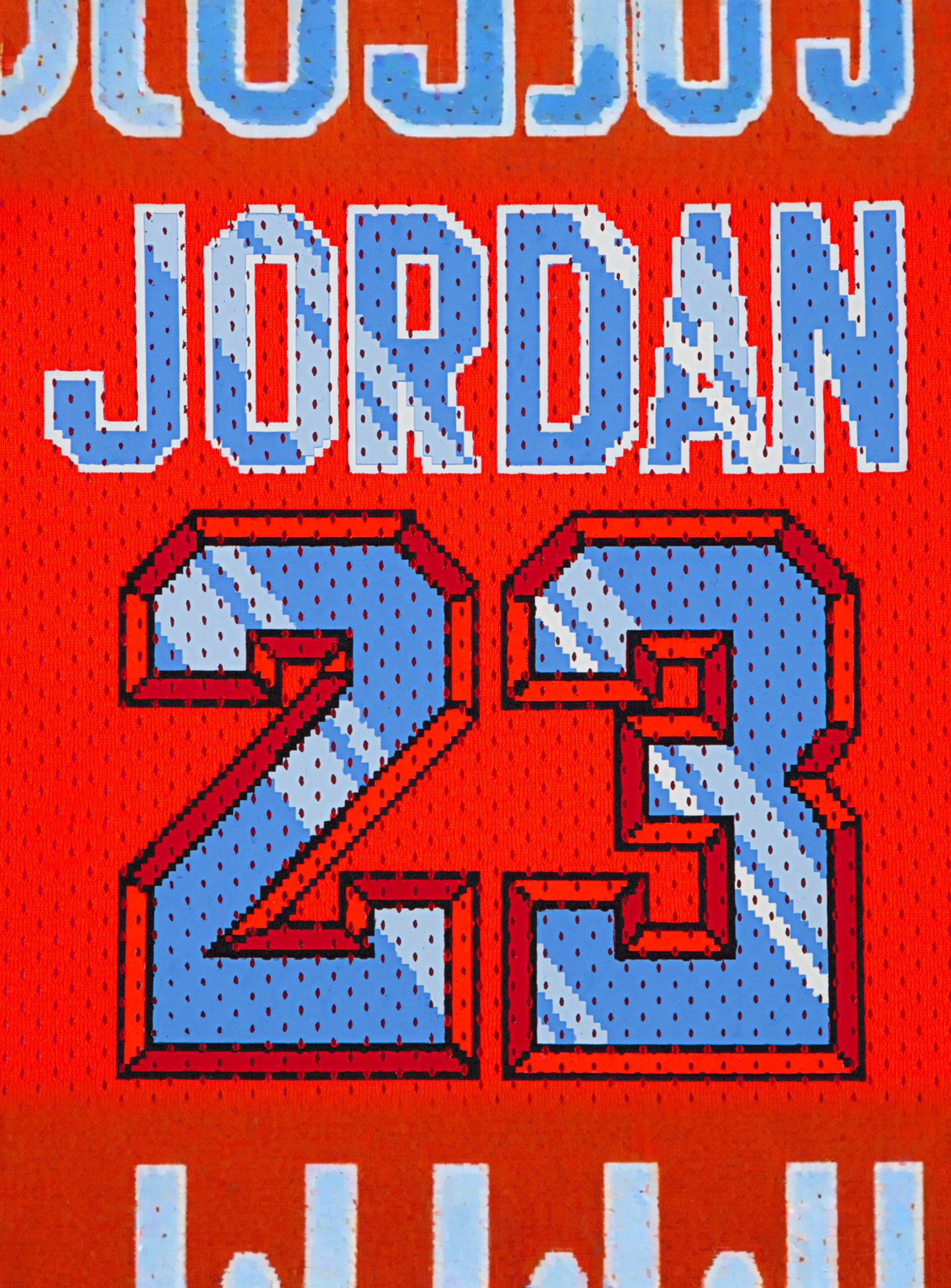 Jordan, 23 Trikot Shorts Set (2 Piece), red, Image 3 of 5