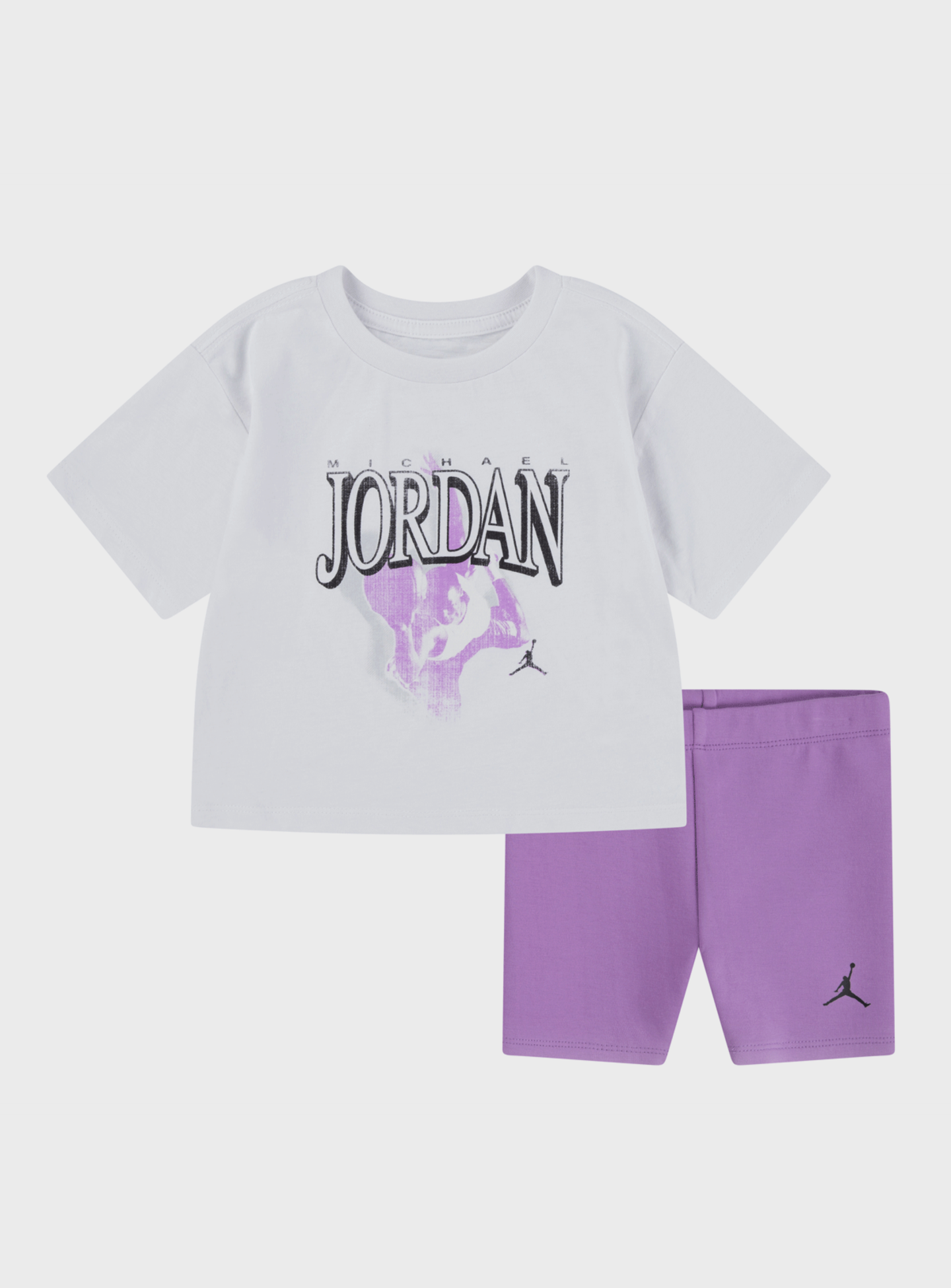 Jordan, JDG Retro 1984 Bike Short Set, purple, Image 1 of 4