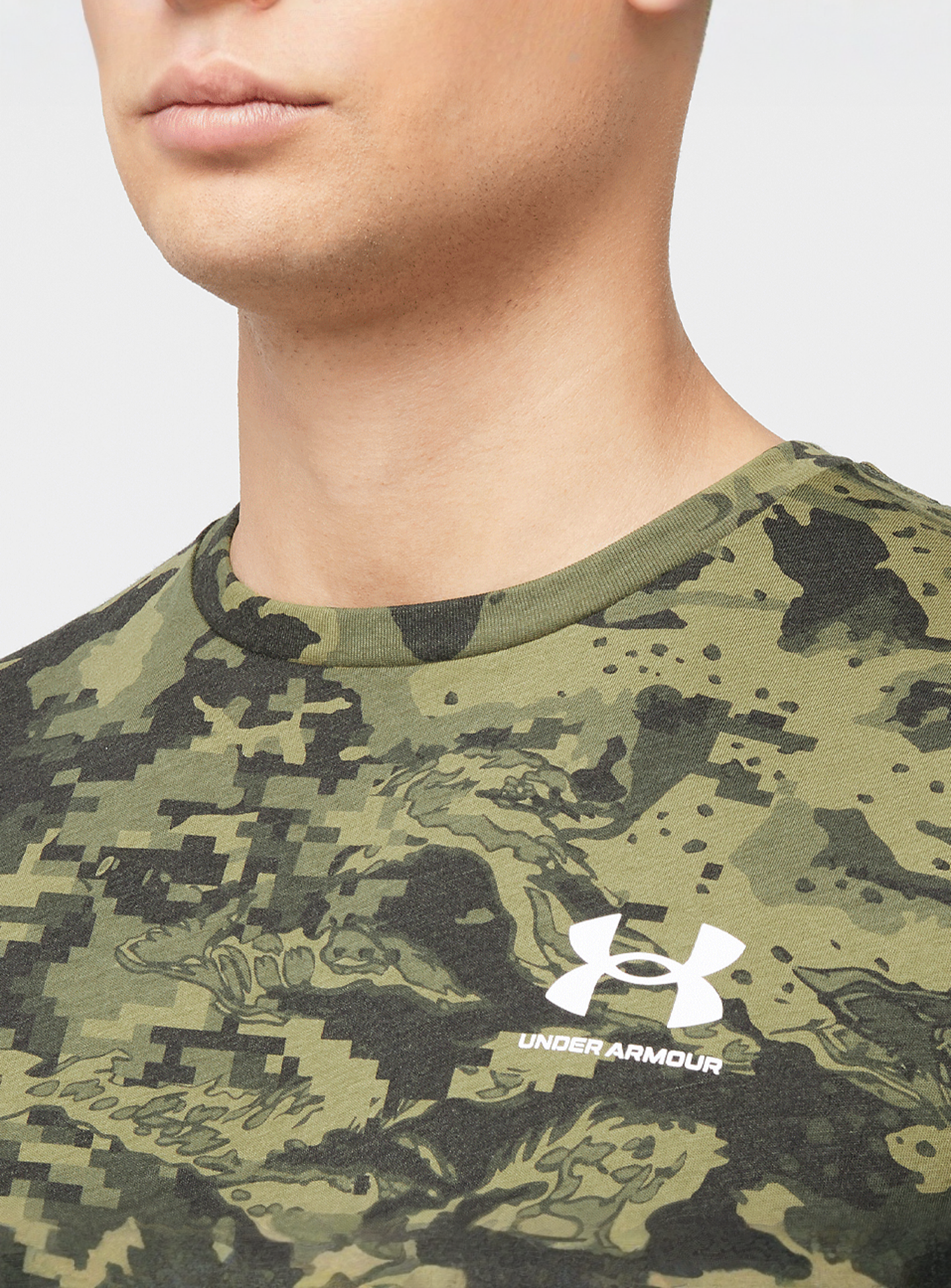 Under Armour, ABC Camo Shortsleeve, camouflage, Image 3 of 5