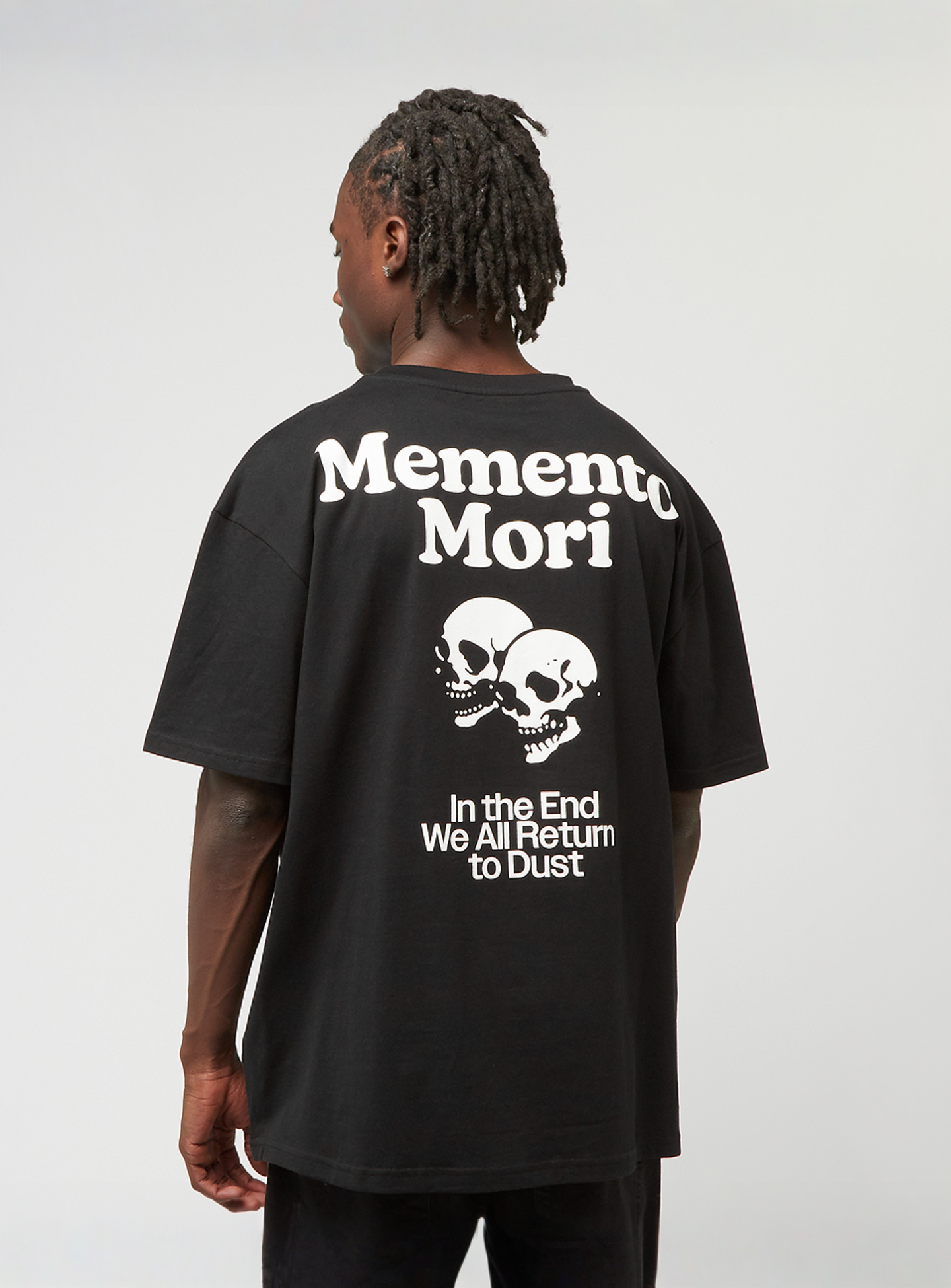 Mister Tee, Memento Mori Oversize Tee, black, Image 1 of 5