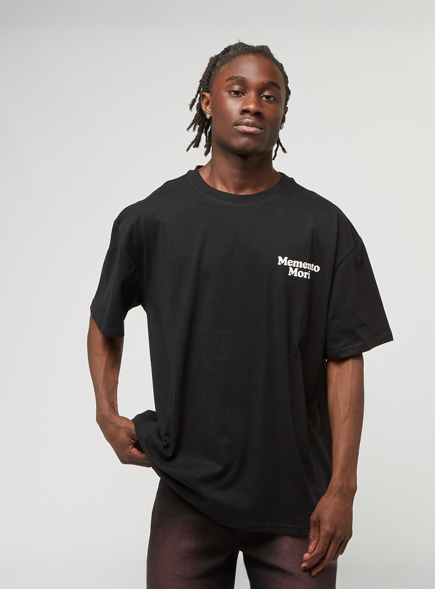 Mister Tee, Memento Mori Oversize Tee, black, Image 2 of 5