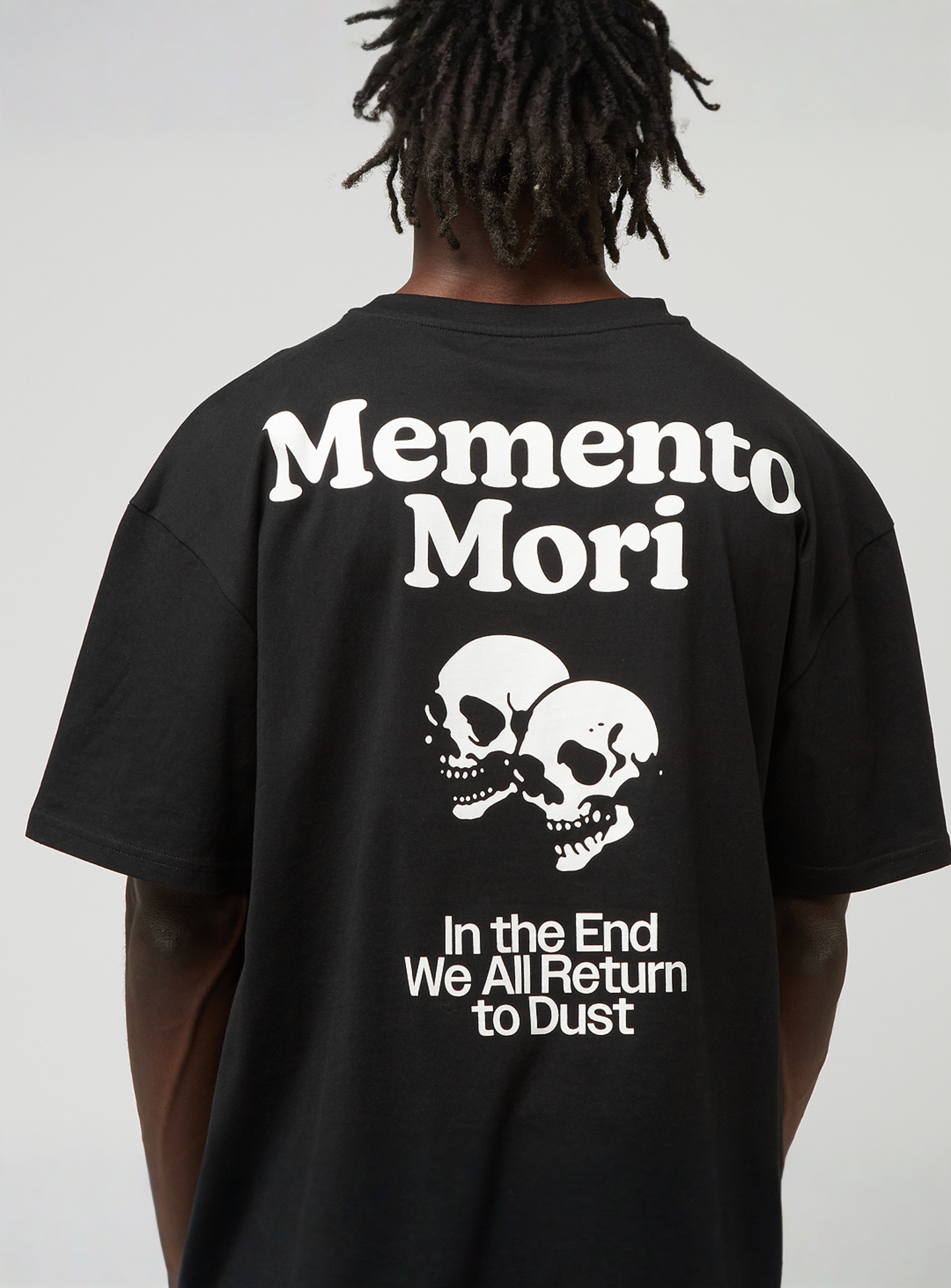 Mister Tee, Memento Mori Oversize Tee, black, Image 4 of 5