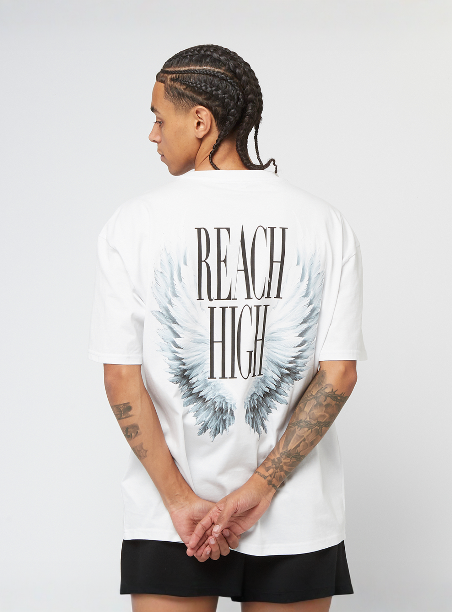 Mister Tee, Reach High Oversize Tee, white, Image 1 of 5