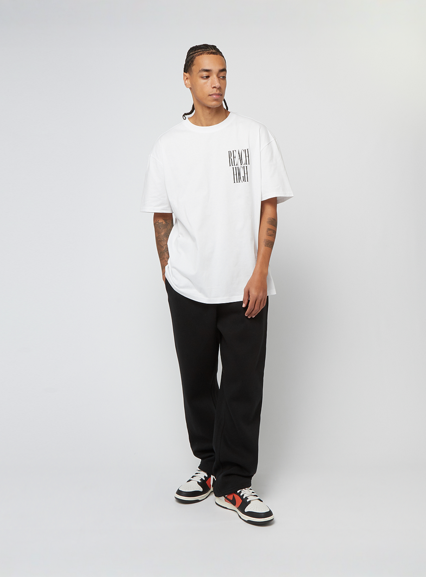 Mister Tee, Reach High Oversize Tee, white, Image 5 of 5