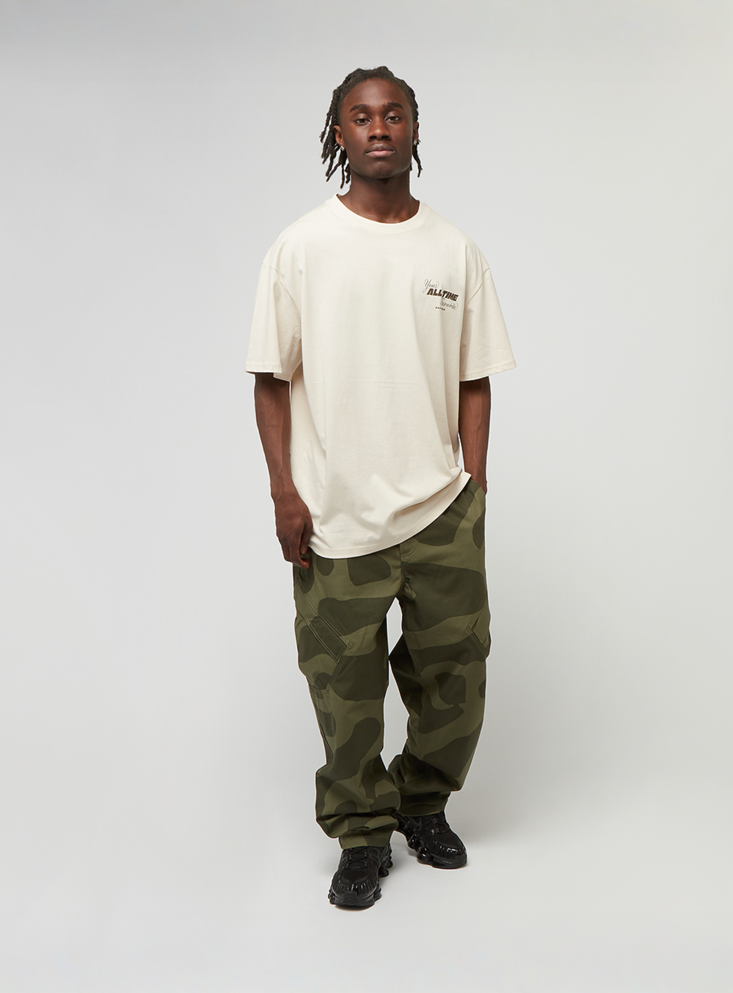 Mister Tee, All Time Favorite Oversize Tee, beige, Image 5 of 5