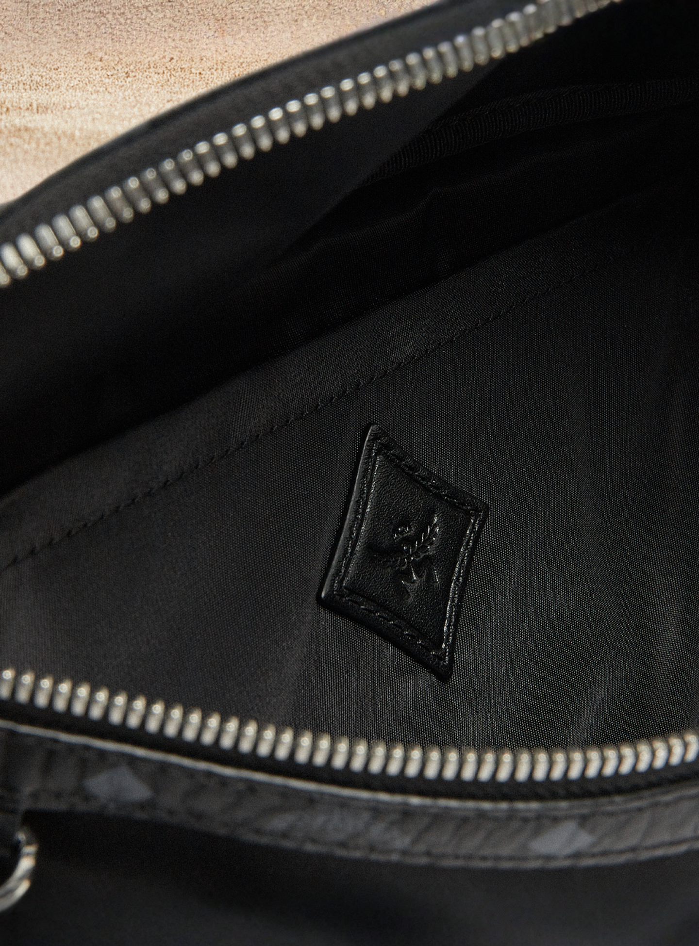 MCM x SNIPES, Fursten Belt Bag Medium, black, Image 5 of 7