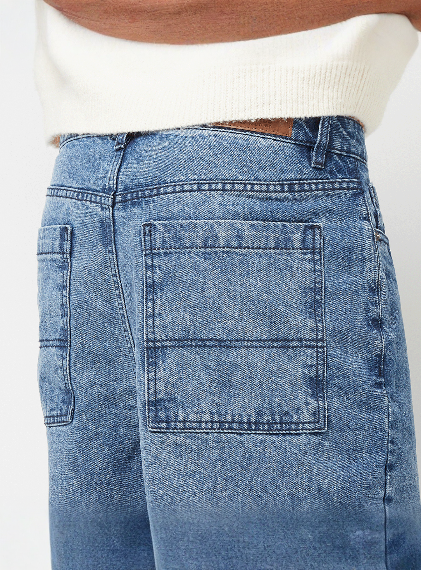 Urban Classics, Tapered Heavy Ounce Baggy Jeans, blue, Image 4 of 5