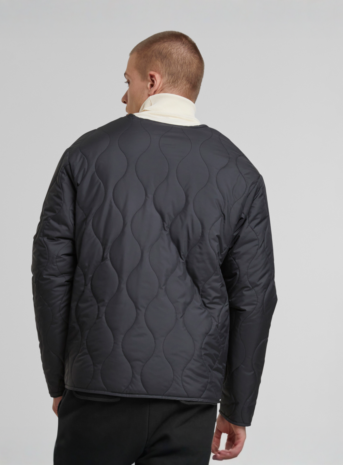 Urban Classics, Padded Quilting Jacket, black, Image 2 of 3