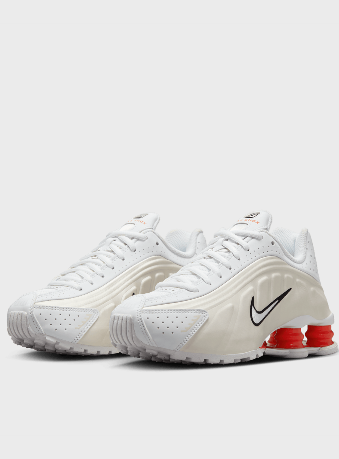 Nike, Shox R4 (GS), white, Image 4 of 9