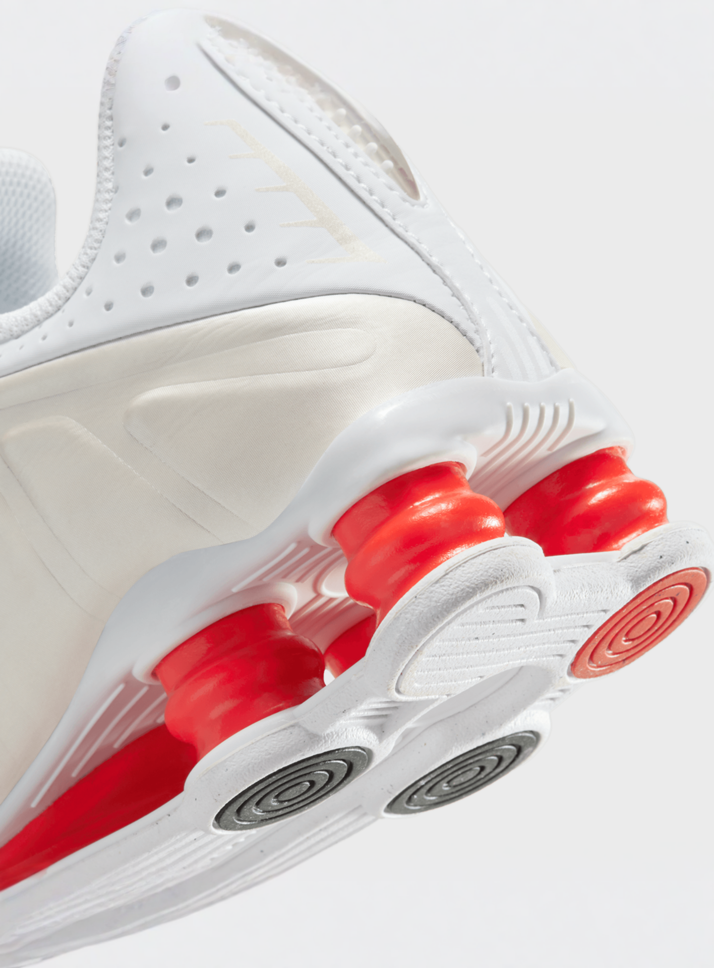 Nike, Shox R4 (GS), white, Image 8 of 9