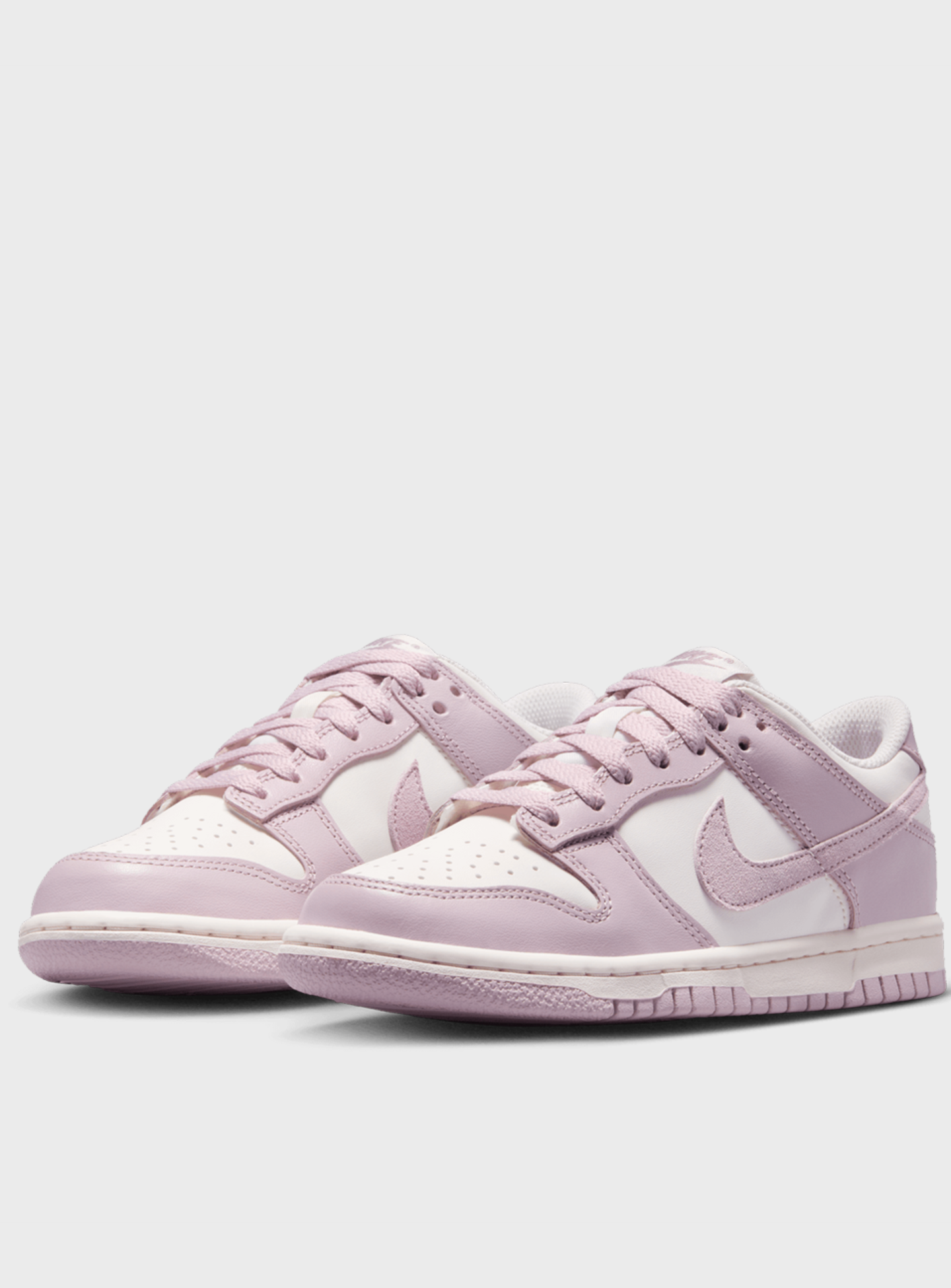Nike, Dunk Low (GS), light pink, Image 4 of 8