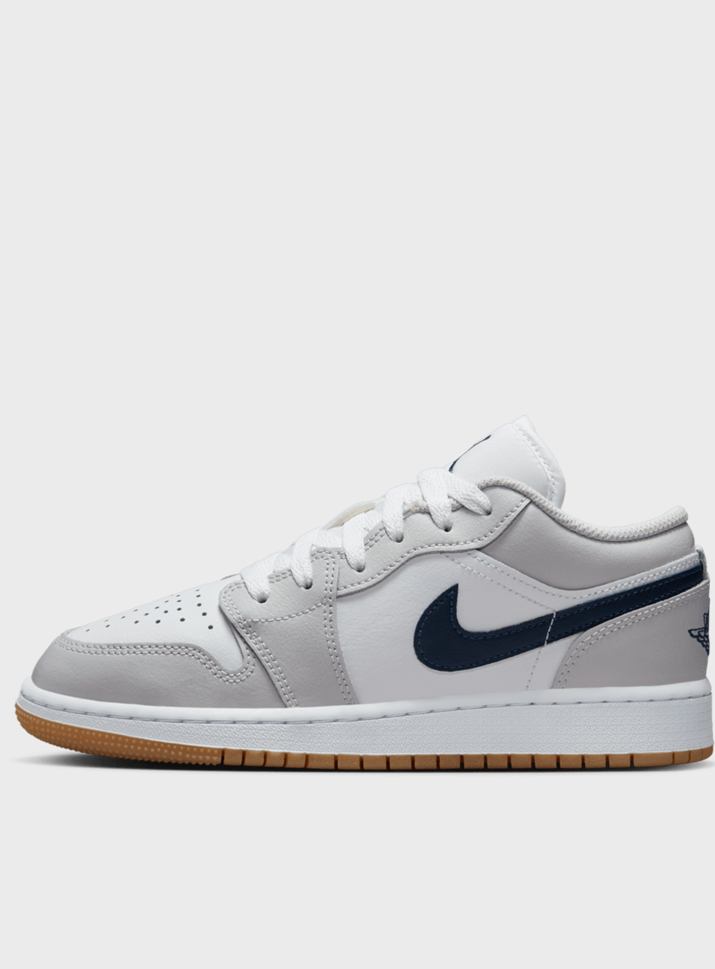 Jordan, Air Jordan 1 Low (GS), white, Image 1 of 8