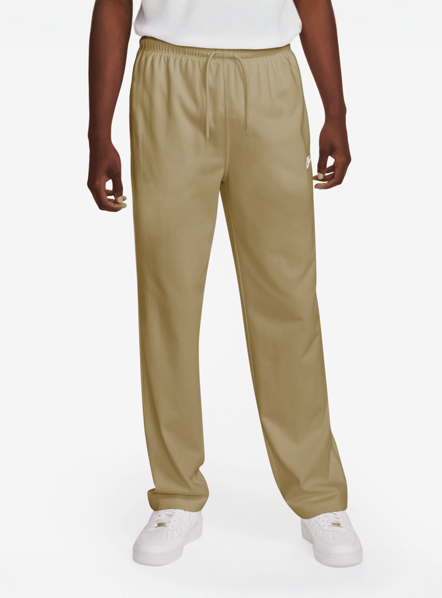 Nike, Club Knit OH Pant, beige, Image 1 of 3
