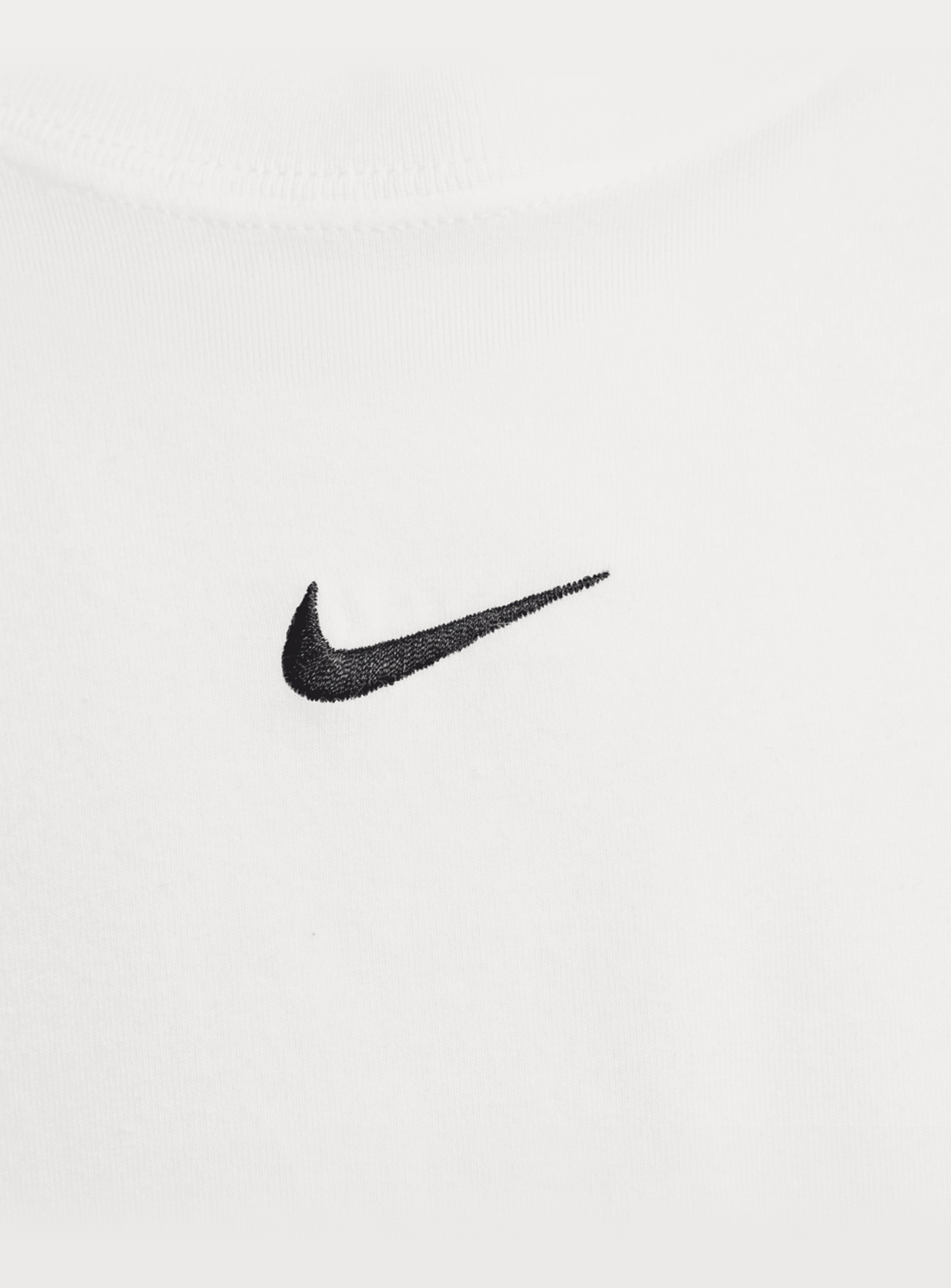Nike, Sportswear Short Sleeve Slim Crop Tee, white, Image 4 of 5