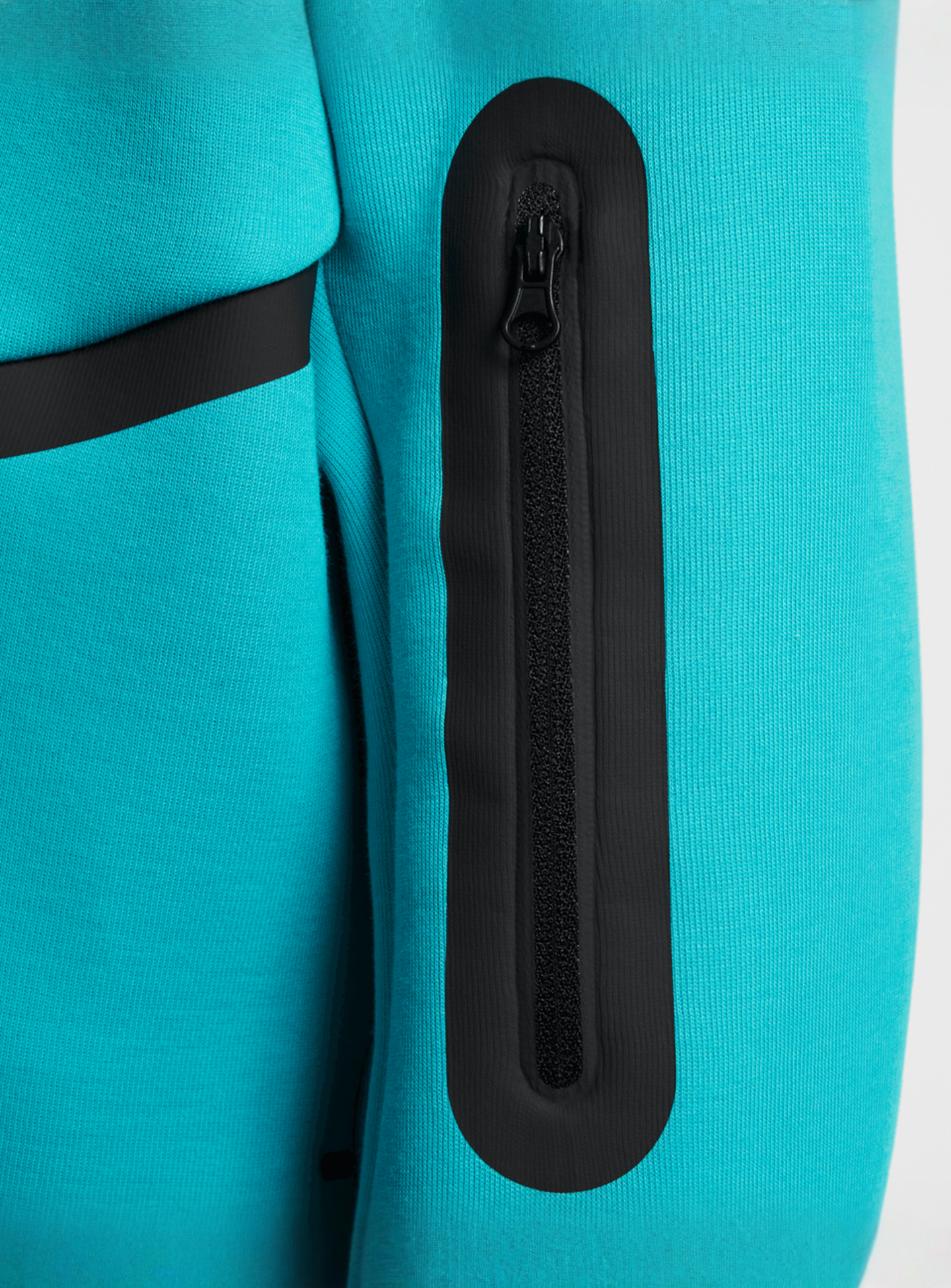 Nike, Sportswear Tech Fleece Full-Zip Hoodie, turquoise, Image 4 of 6