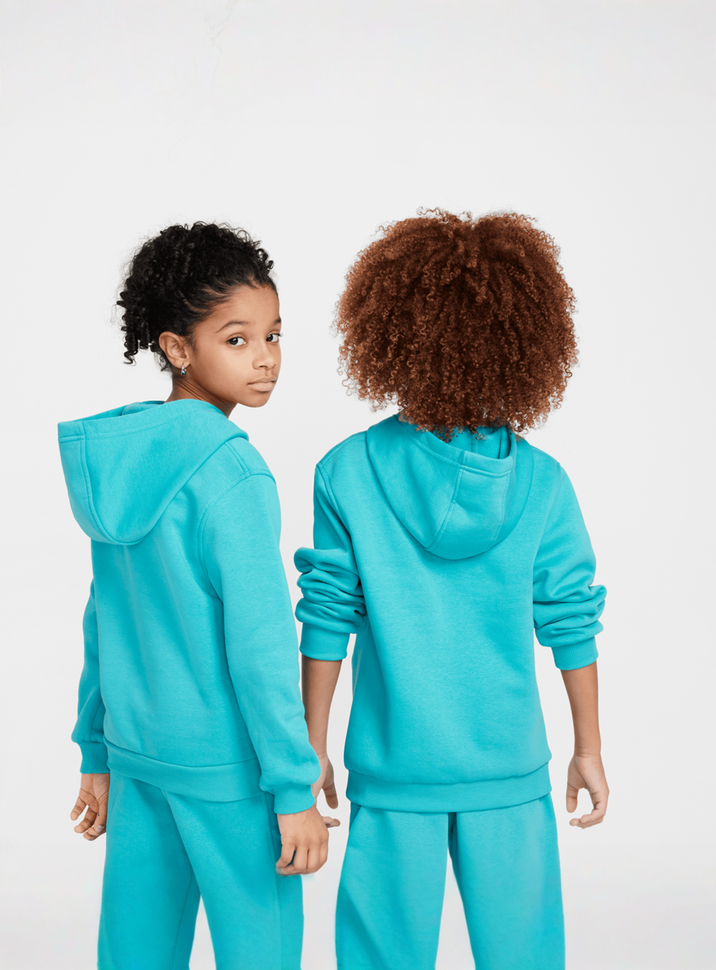 Nike, Junior Sportswear Club Fleece Hoodie, blue, Image 2 of 7