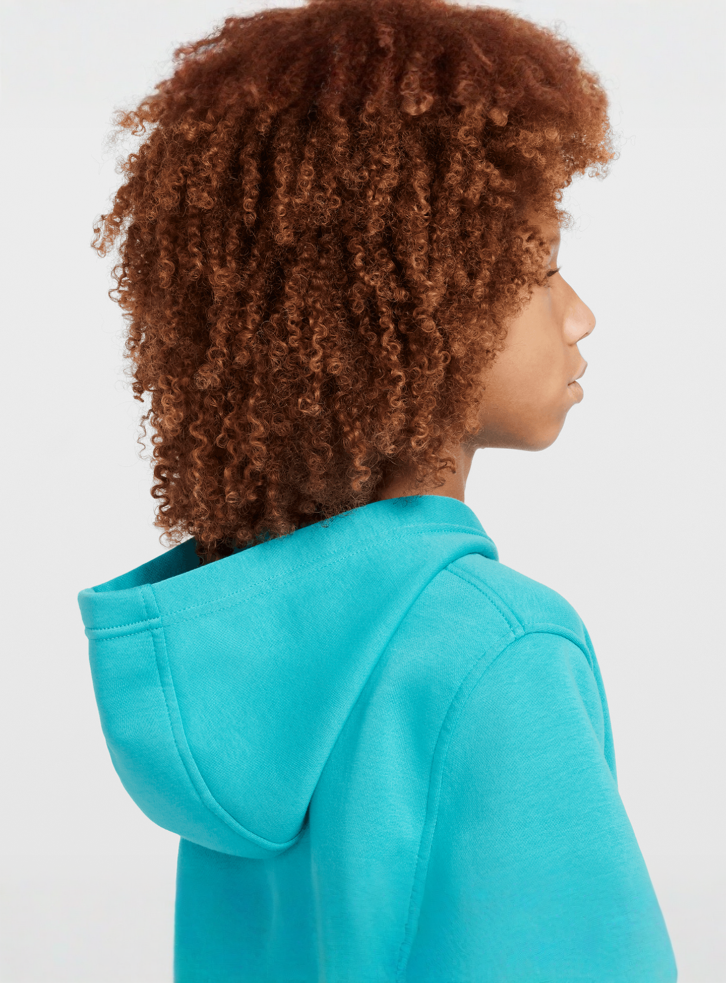 Nike, Junior Sportswear Club Fleece Hoodie, blue, Image 6 of 7