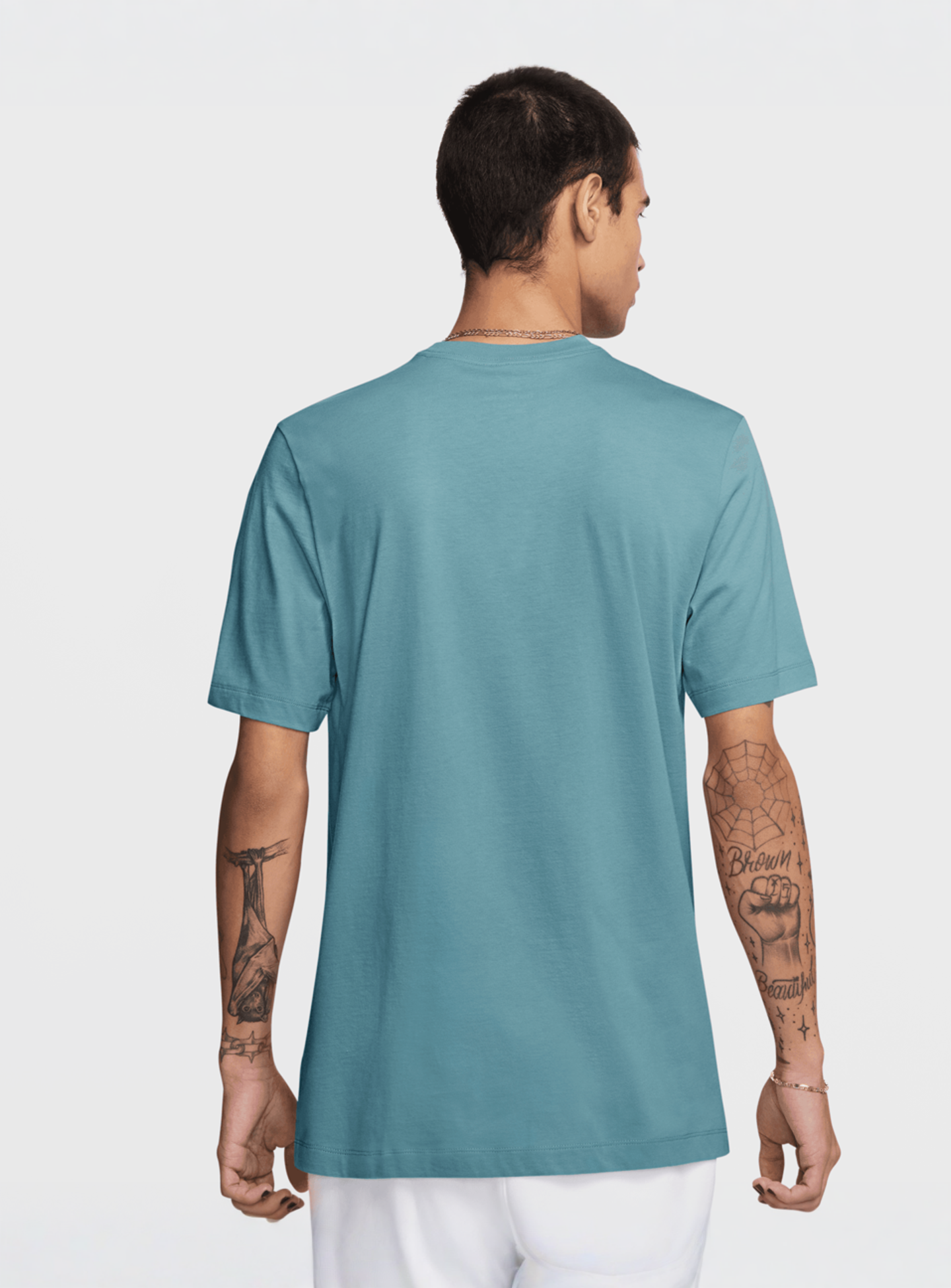 Nike, Sportswear Club Tee, blue, Image 2 of 3
