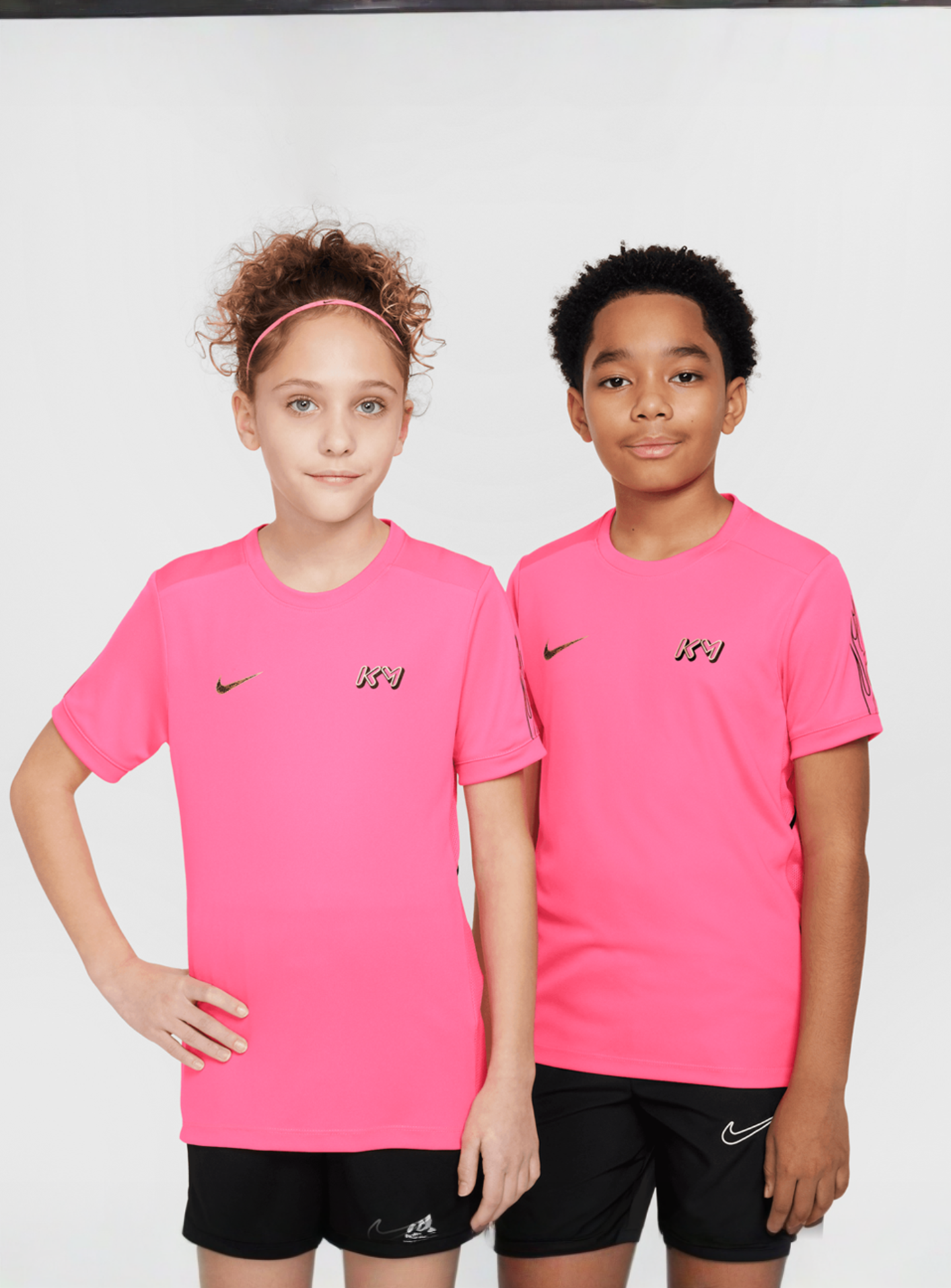 Nike, Kylian Mbappe KM Academy25 Dri-FIT Jersey, light pink, Image 1 of 8