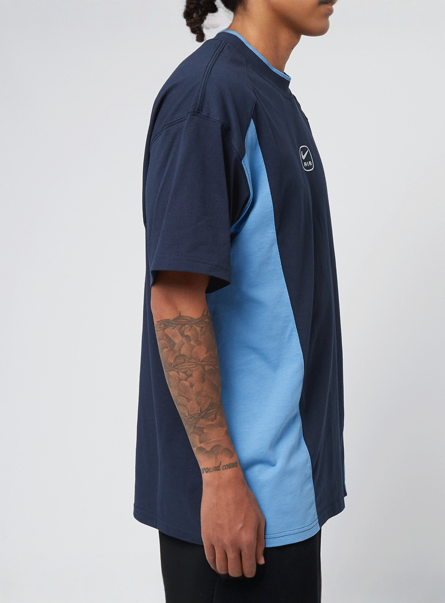 Nike, Sportswear Air Fit Top, blue, Image 5 of 6
