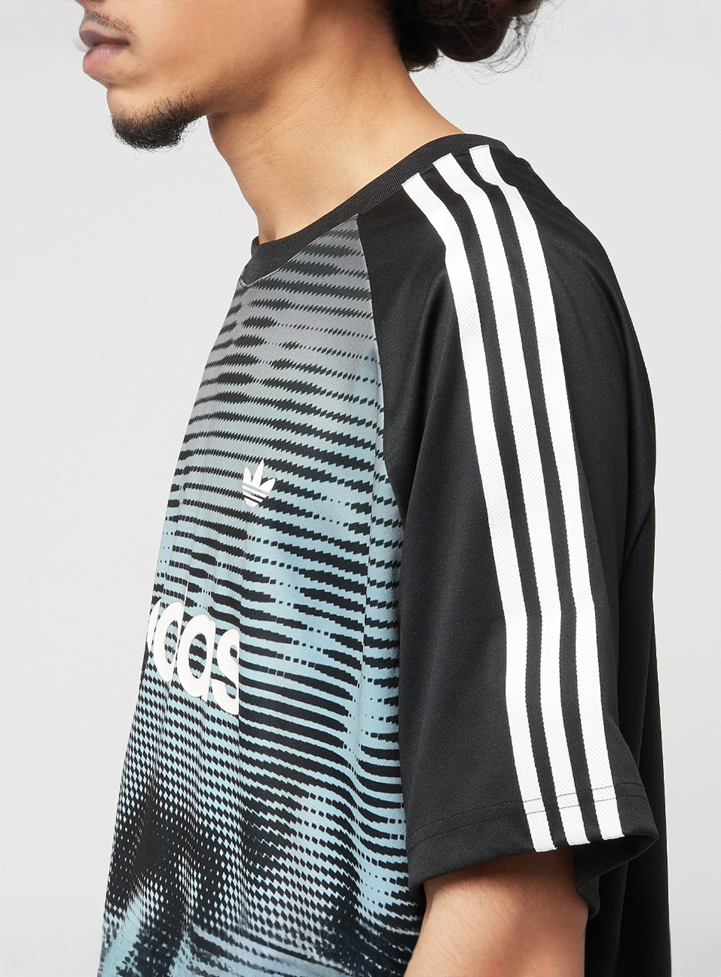 adidas Originals, Jersey 3-Stripes AOP, blue, Image 4 of 6