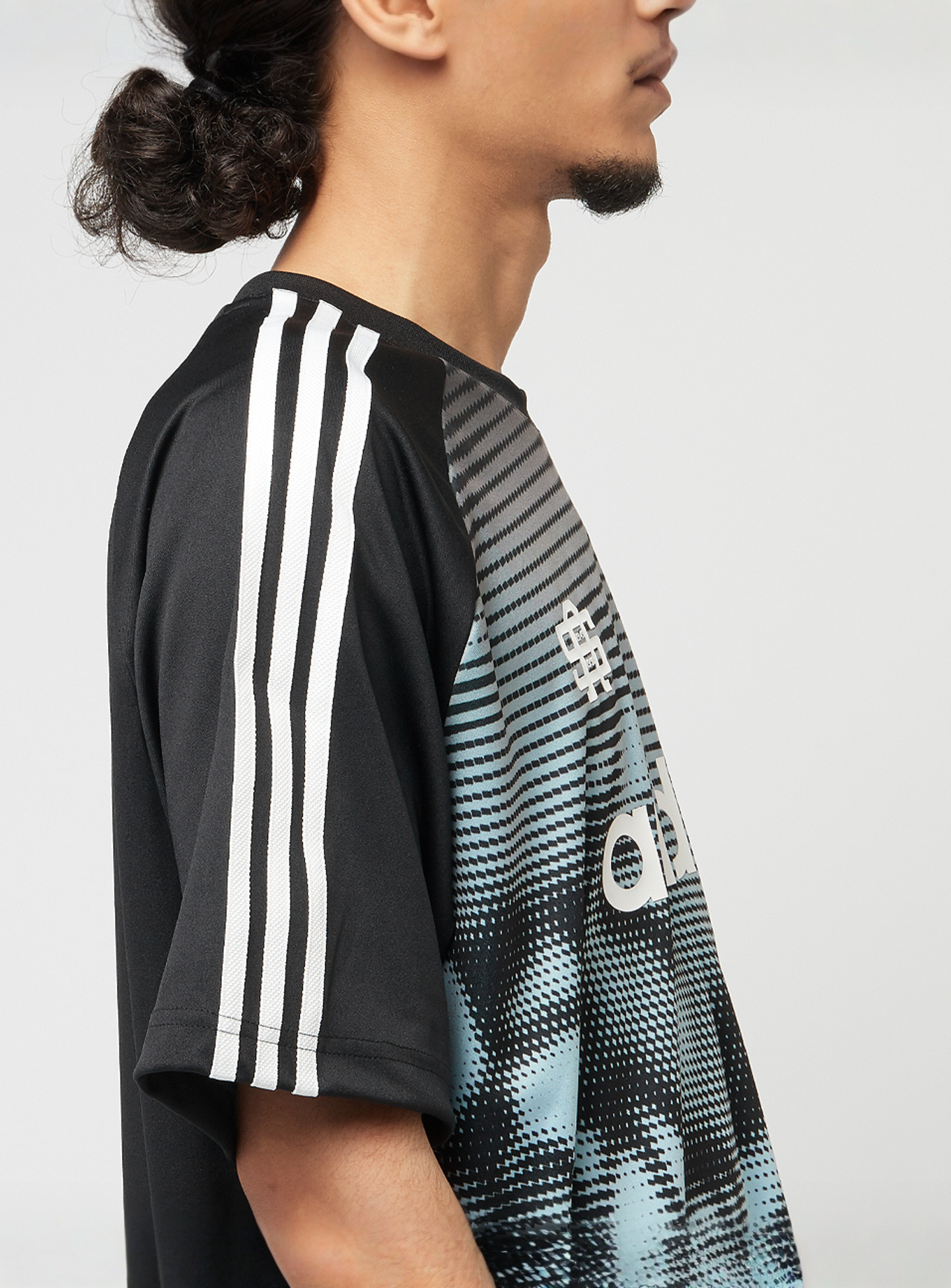 adidas Originals, Jersey 3-Stripes AOP, blue, Image 5 of 6