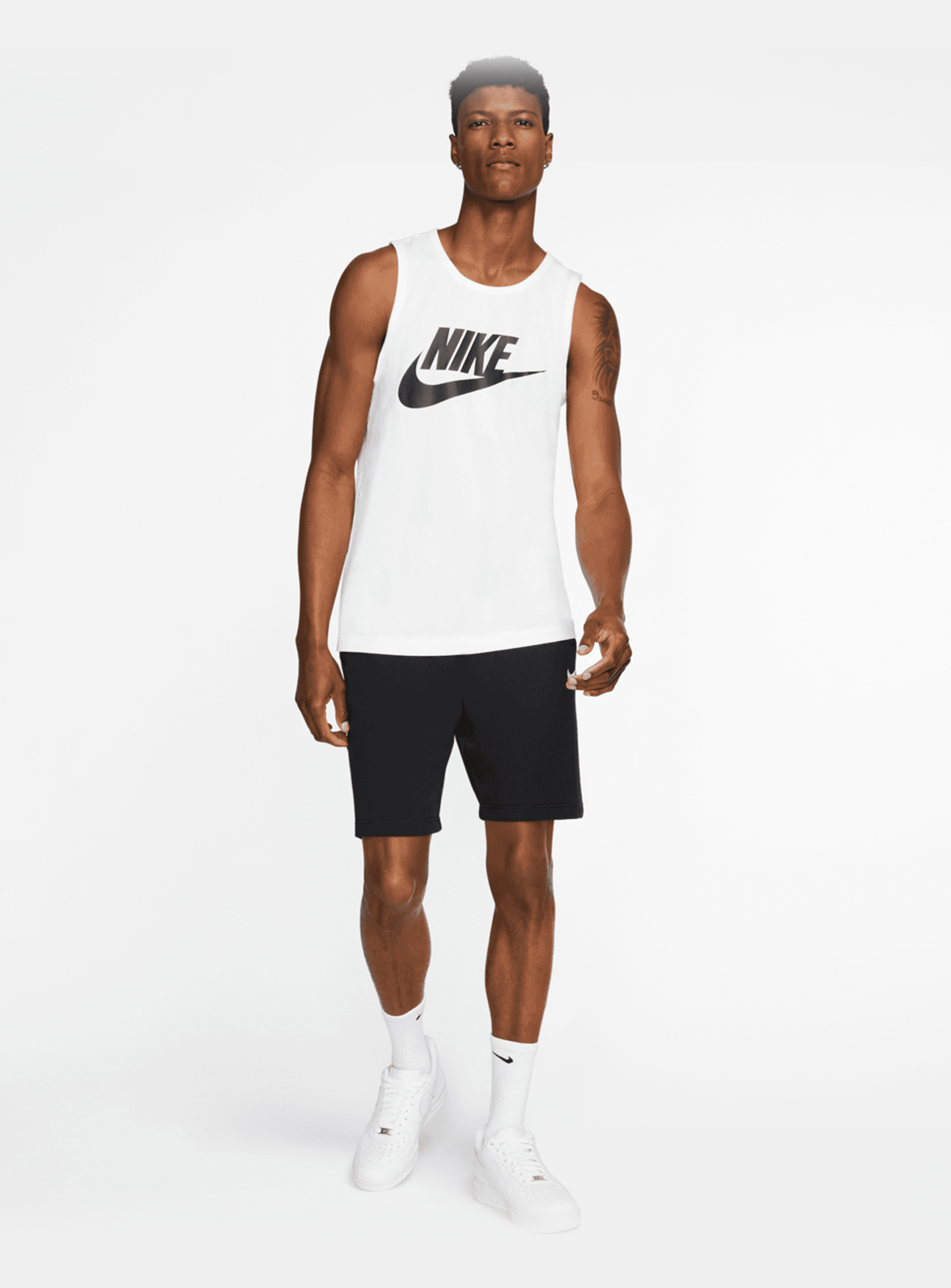Nike, Sportswear Tank Icon Futura, white, Image 4 of 4