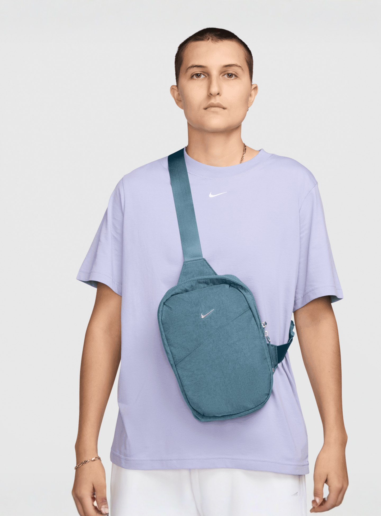 Nike, Aura Crossbody, blue, Image 6 of 6