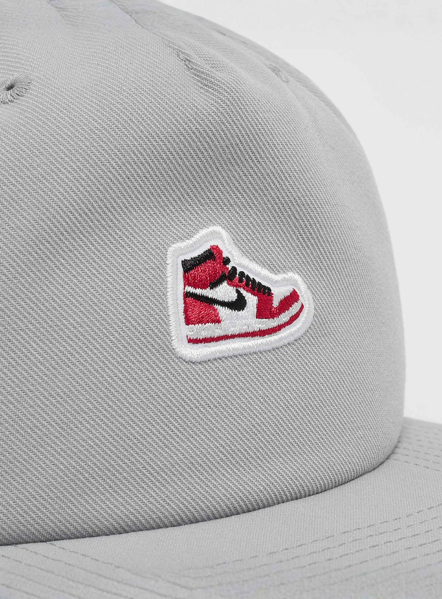 Jordan, Pro Structured Sneaker Patch Cap, grey, Image 3 of 4