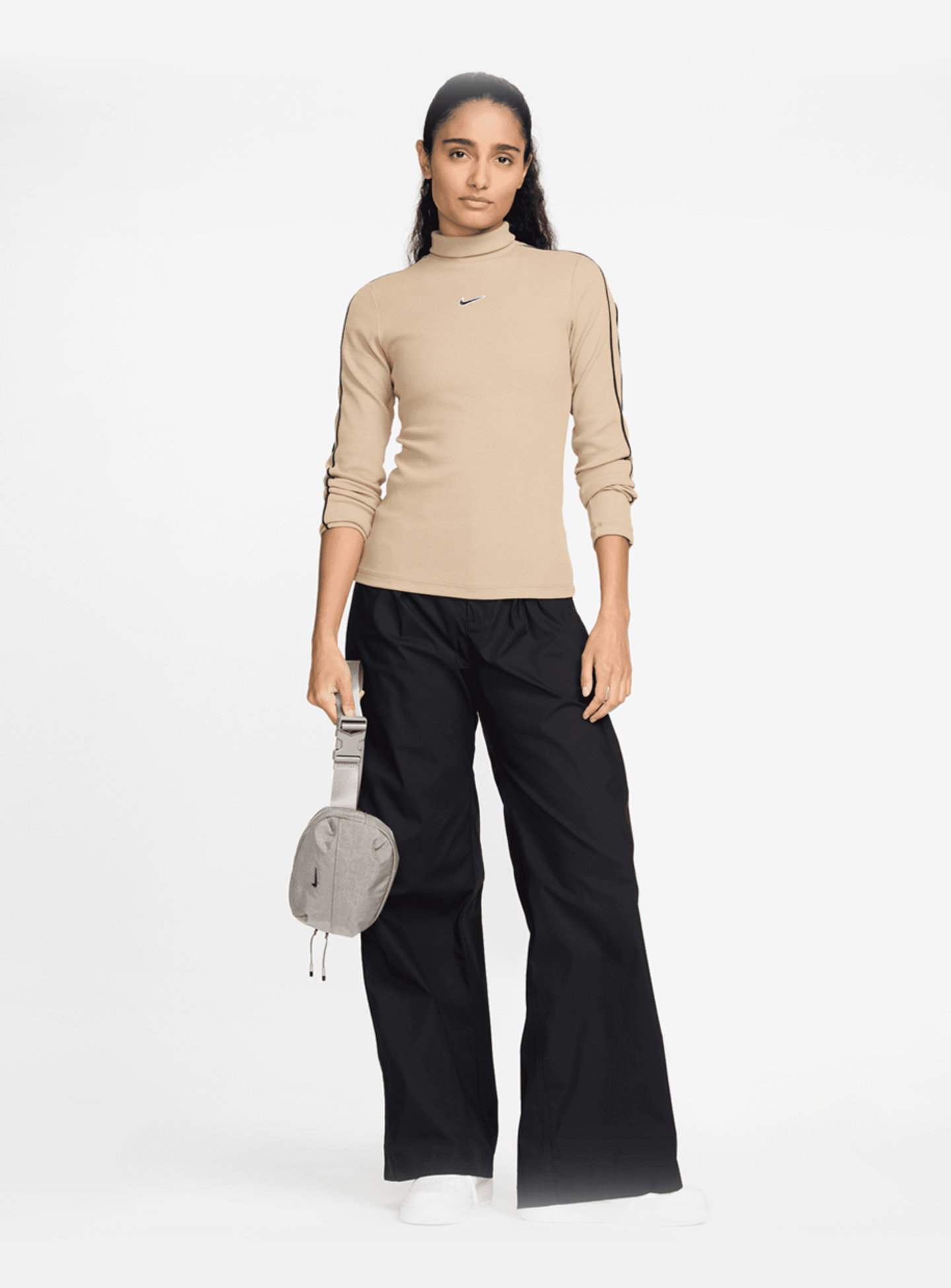Nike, Aura Crossbody Bag, grey, Image 8 of 8