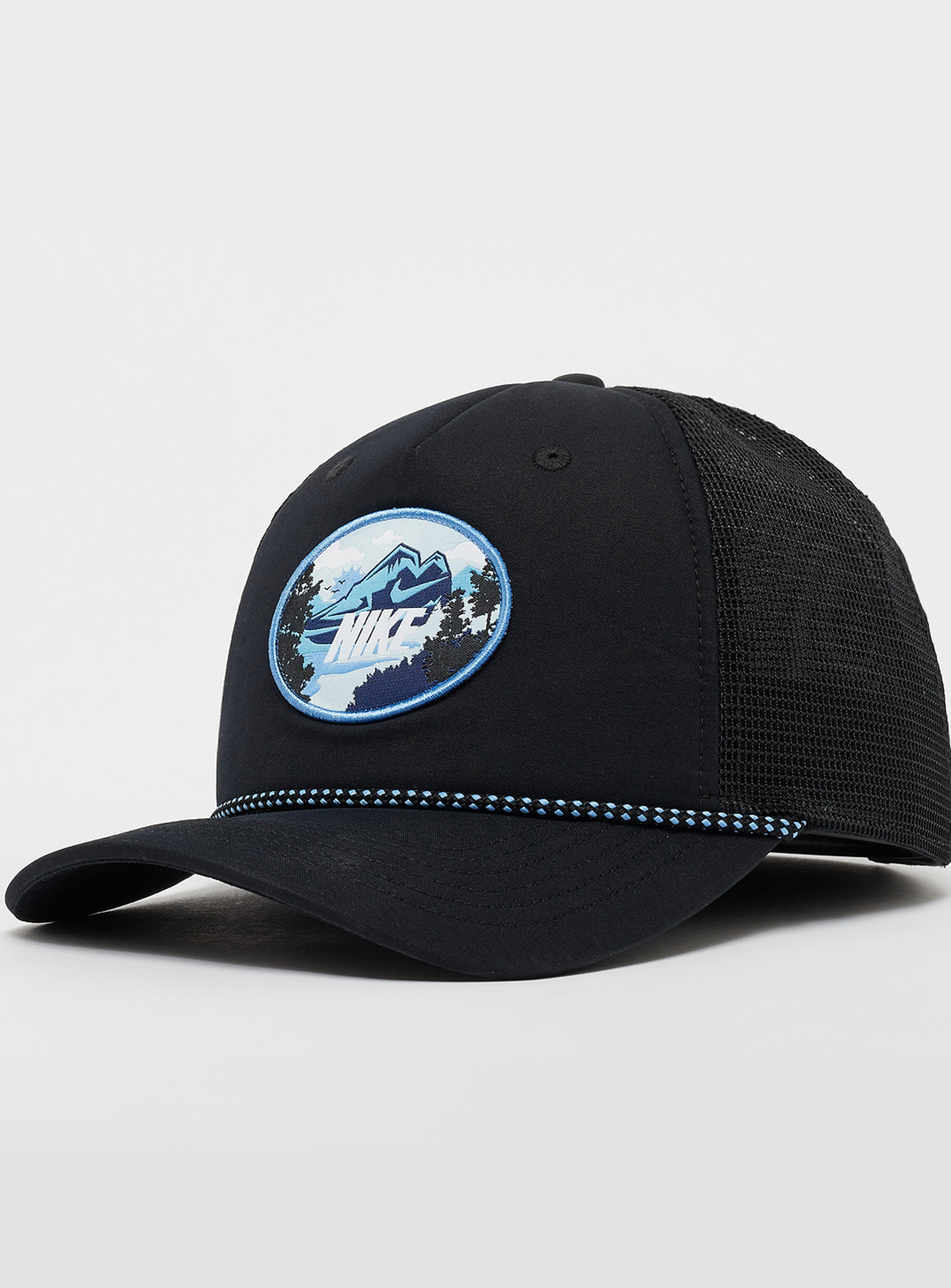Nike, Rise Structured Outdoor Trucker Cap, black, Image 1 of 4
