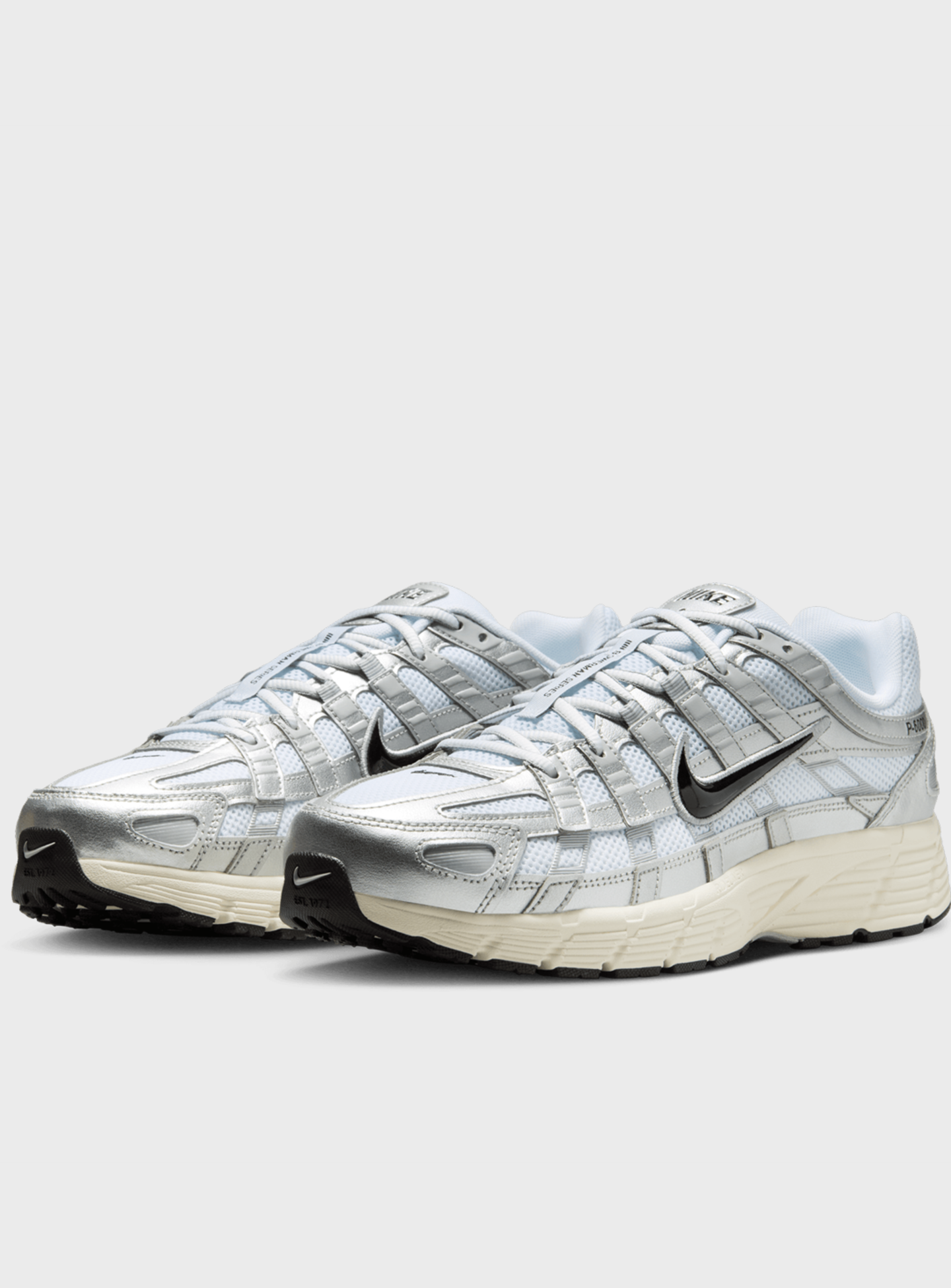 Nike, P-6000, silver, Image 4 of 8
