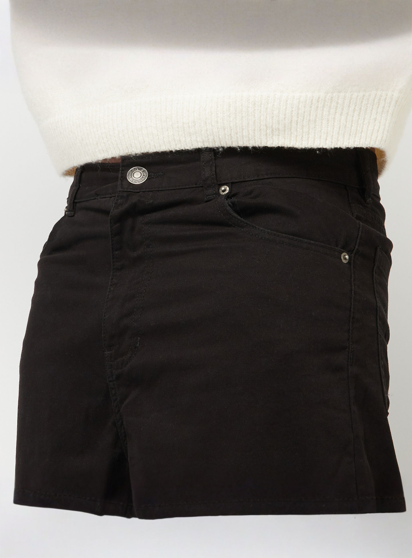Urban Classics, 90's Pants With Dividing Seams, black, Image 3 of 5