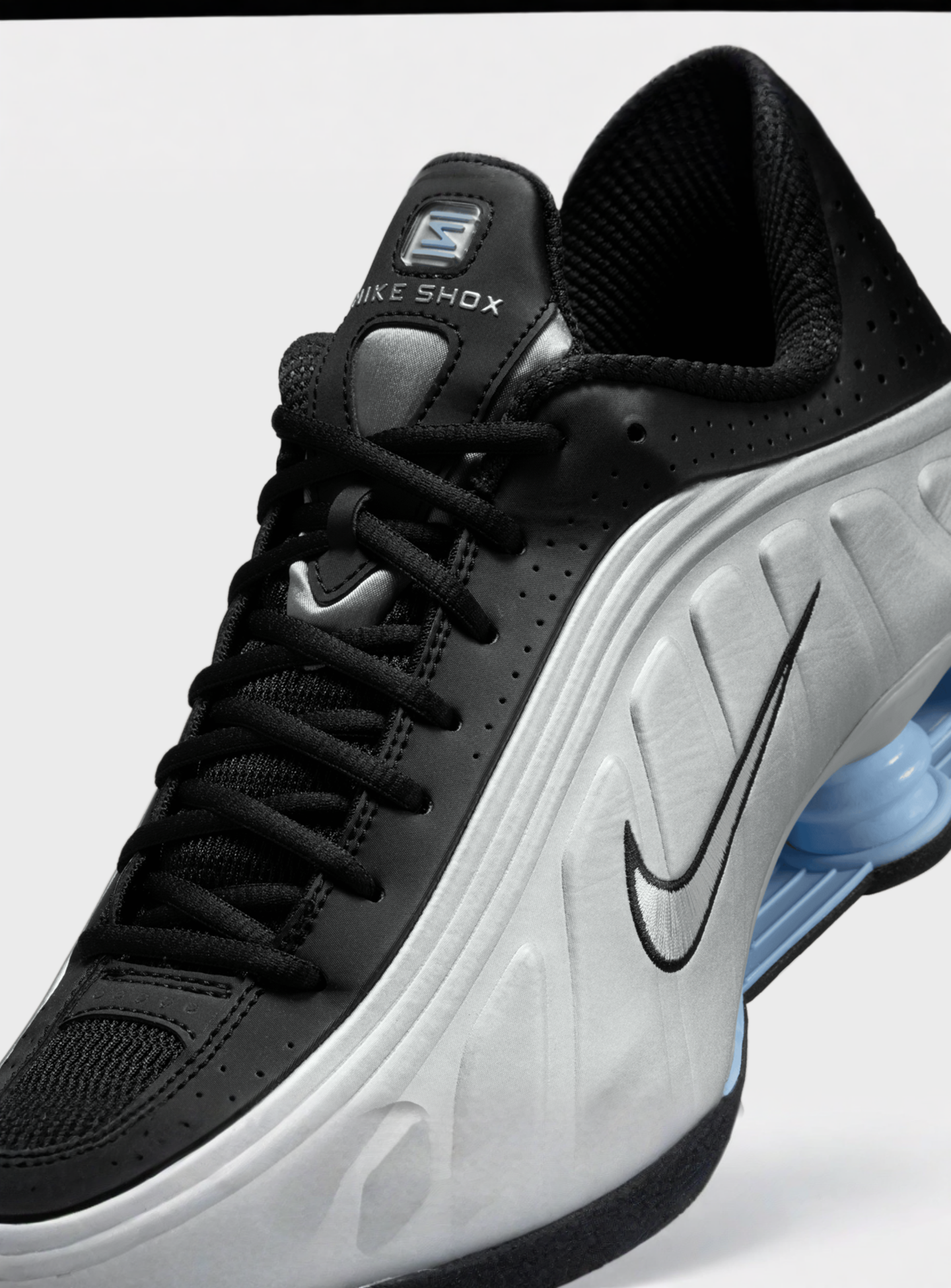 Nike, Shox R4, silver, Image 7 of 9