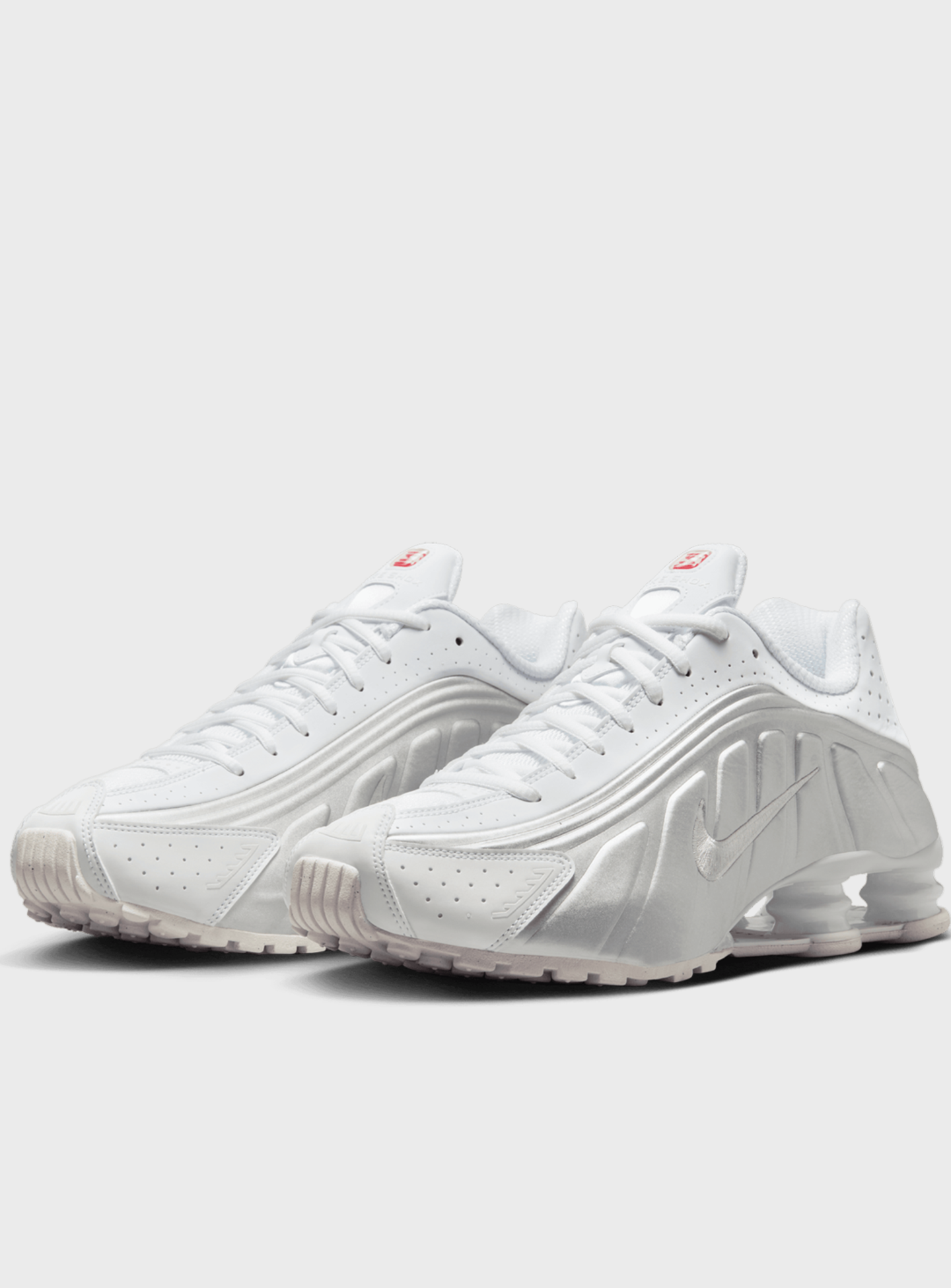 Nike, Shox R4, white, Image 4 of 9