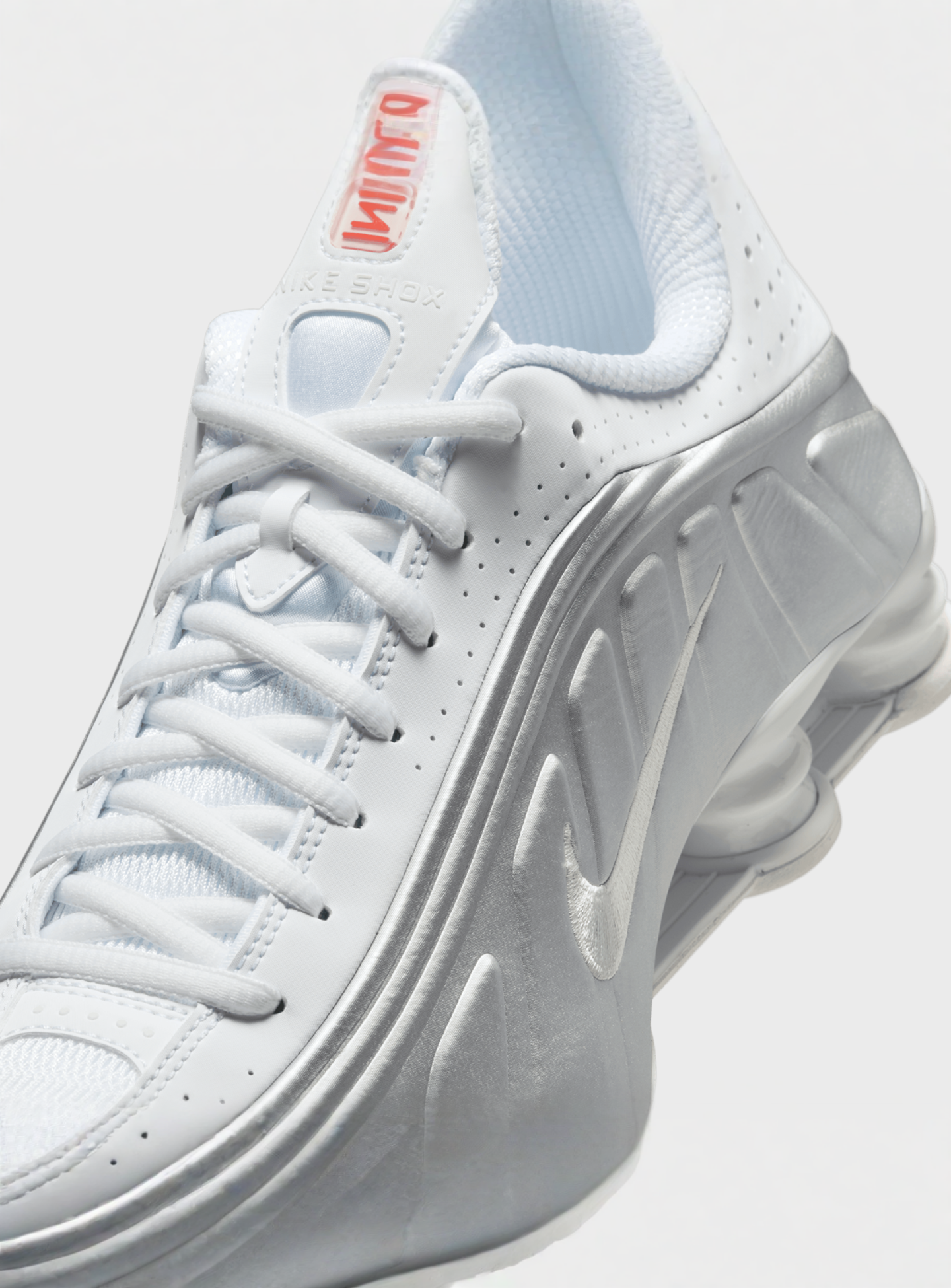 Nike, Shox R4, white, Image 7 of 9