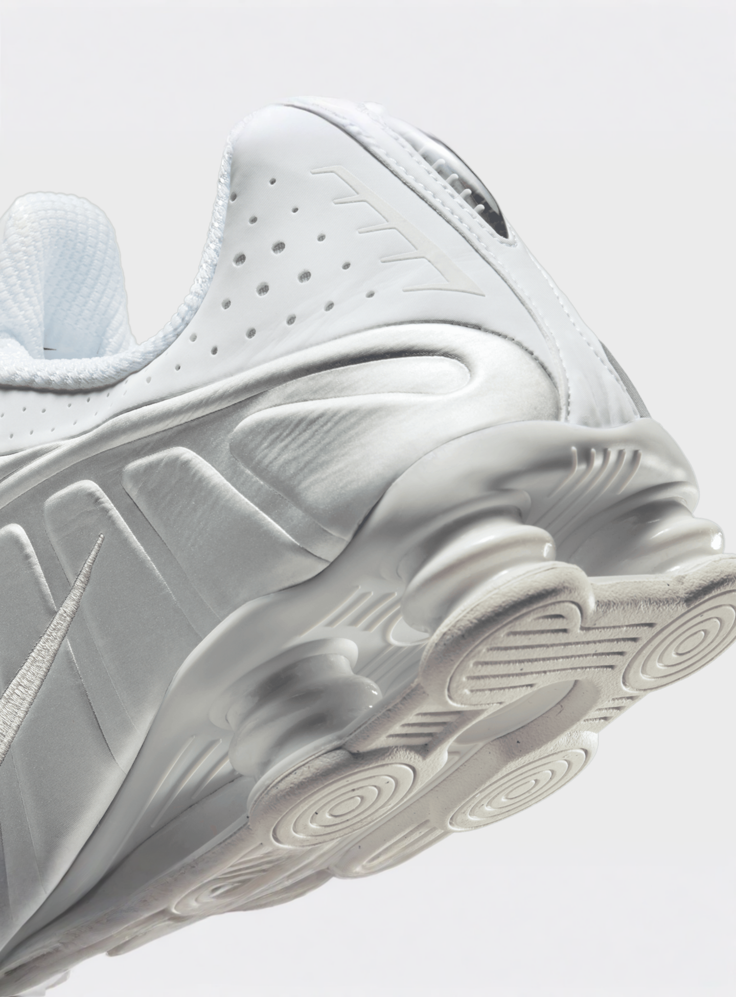 Nike, Shox R4, white, Image 8 of 9