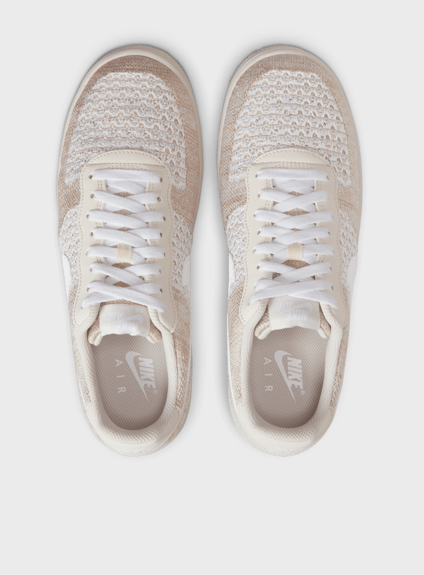 Nike, Air Force 1Flyknit 2.0, beige, Image 6 of 8