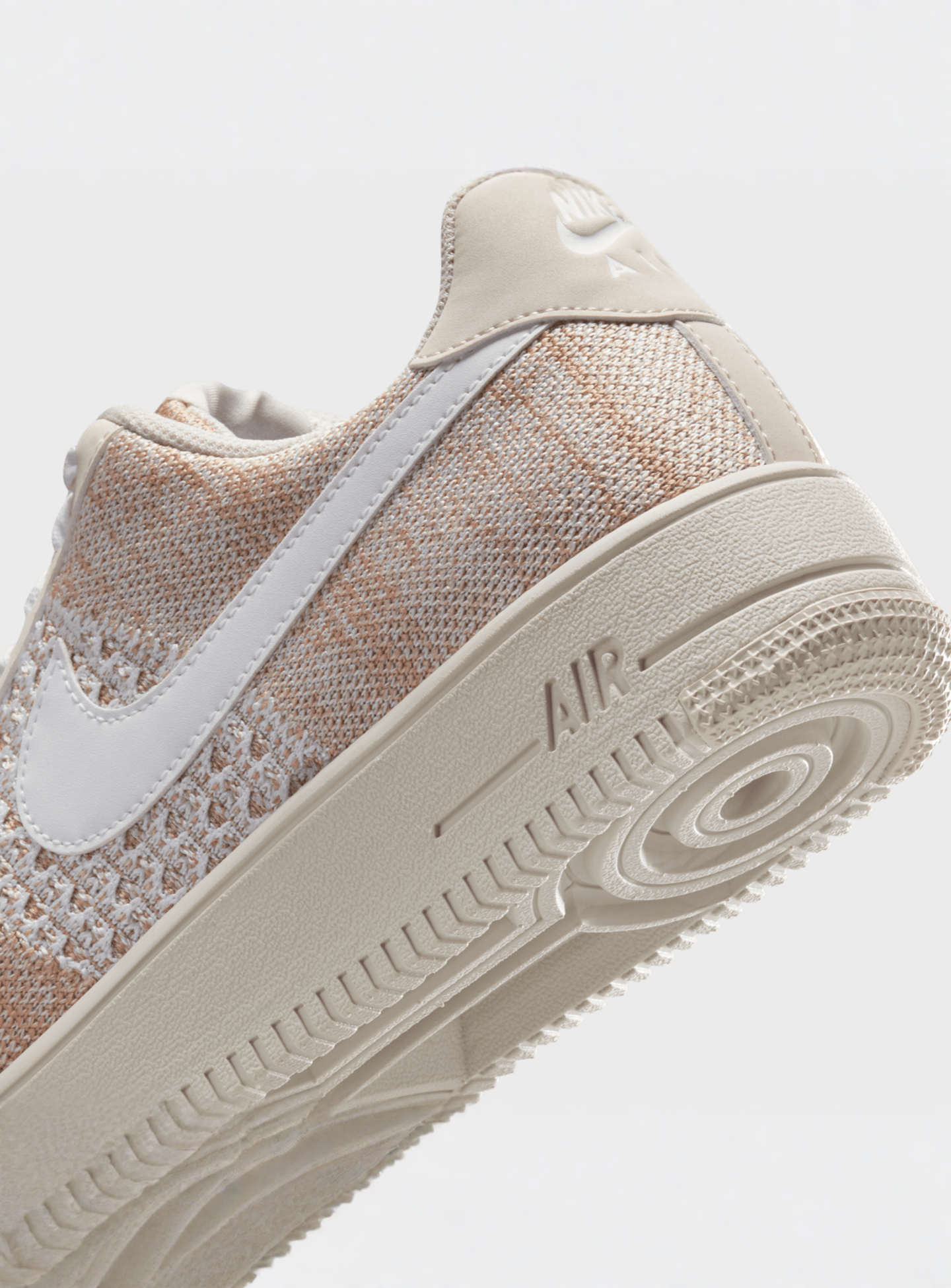 Nike, Air Force 1Flyknit 2.0, beige, Image 8 of 8