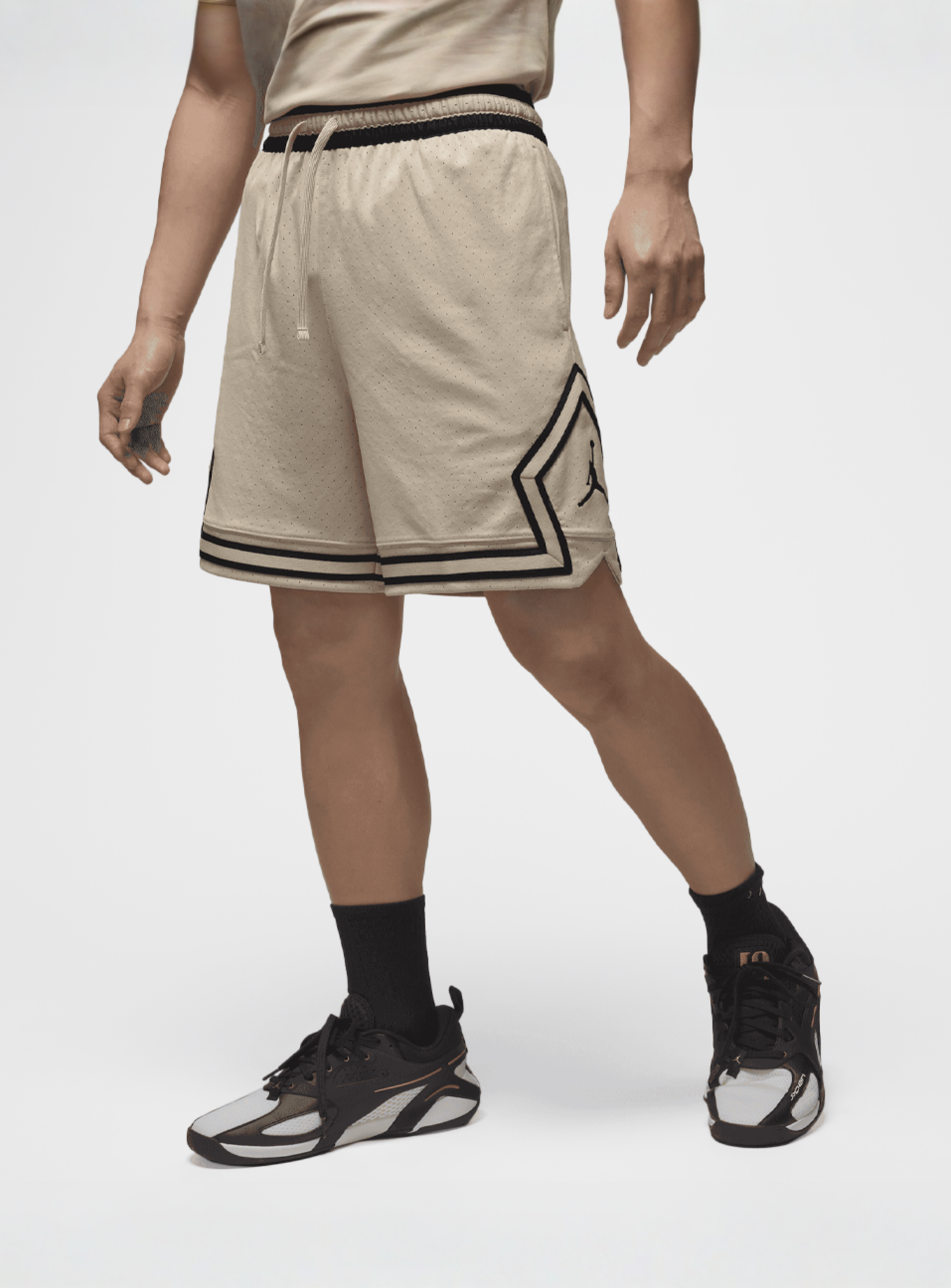 Jordan, Sport Dri-FIT Diamond Mesh-Shorts, beige, Image 1 of 6