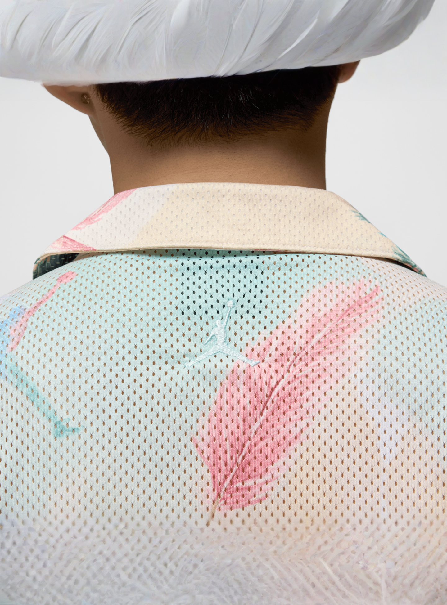 Jordan, Essentials All Over Print Camp Top, multi-colour, Image 4 of 5