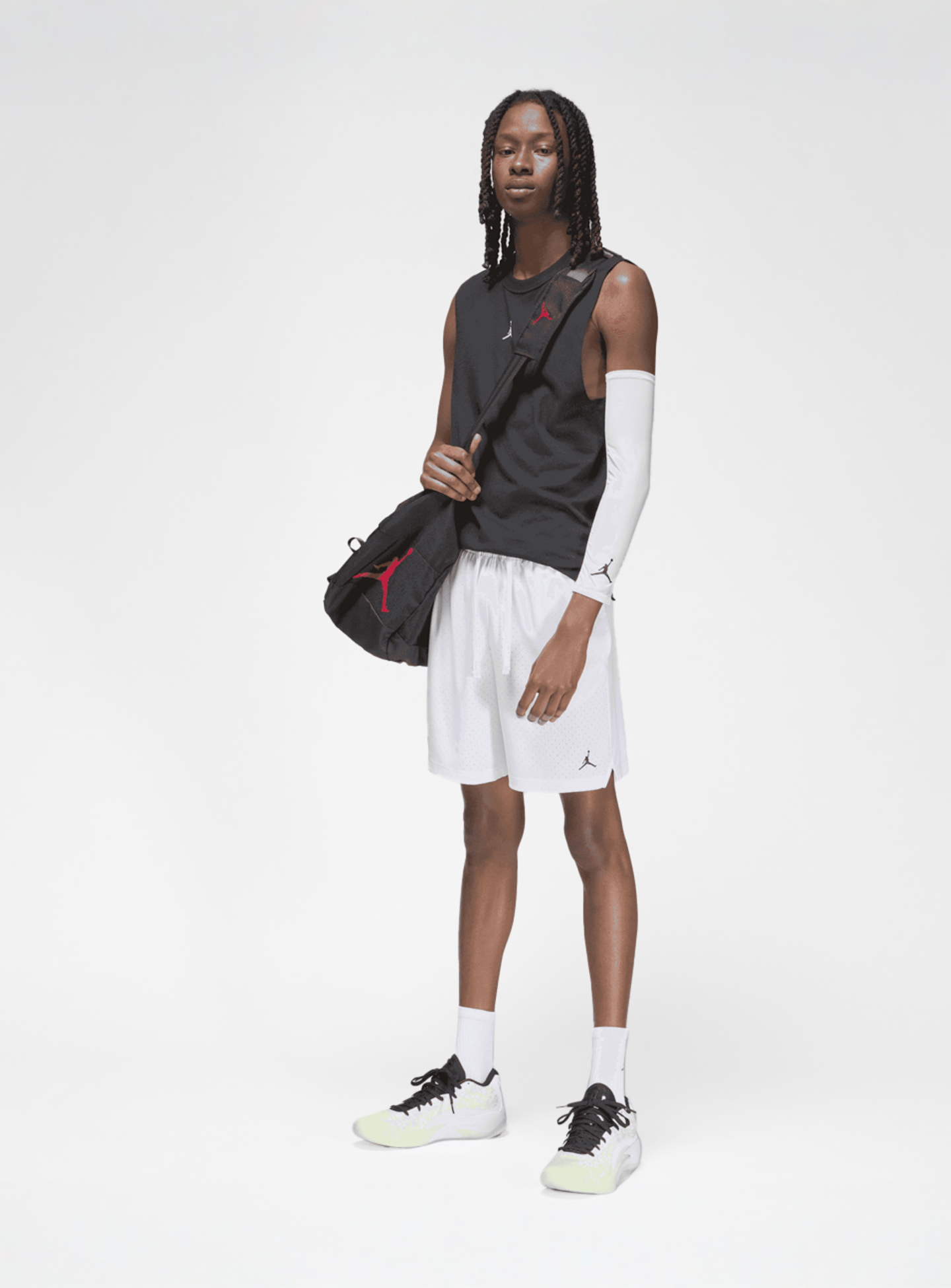 Jordan, Sport Dri-FIT Mesh-Shorts, white, Image 6 of 6