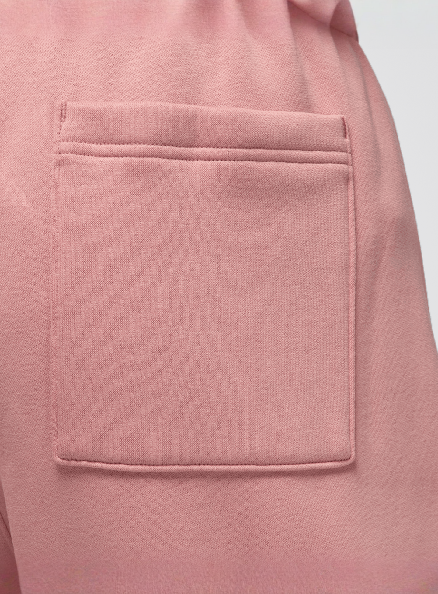 Jordan, Brooklyn Fleece Oversized Open- Hem Pants, light pink, Image 4 of 5